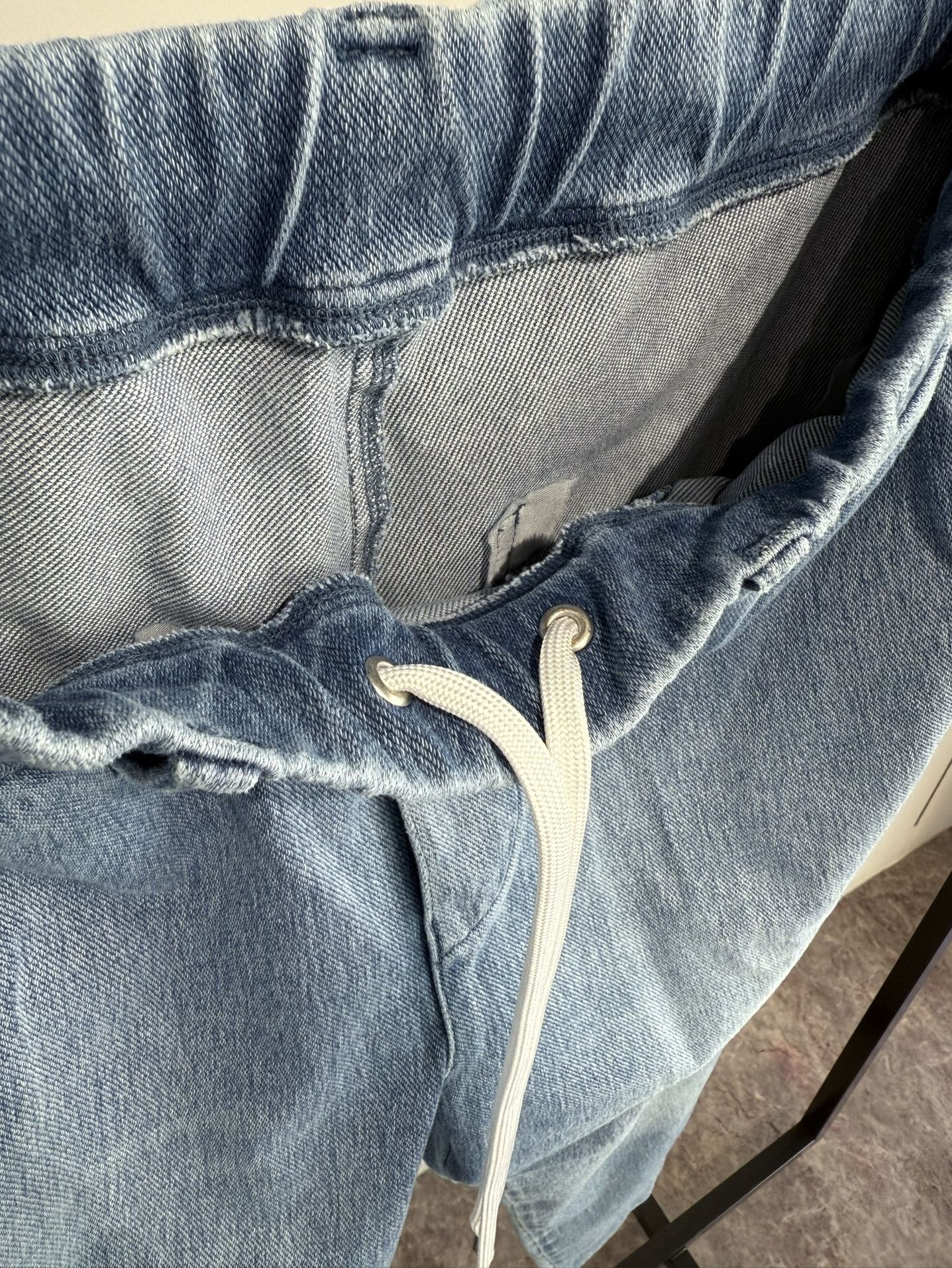 EX DENIM JERSEY WIDE PT / RC35-ST-016WTD / デニムジャージワイドパンツ / ライトインディゴ