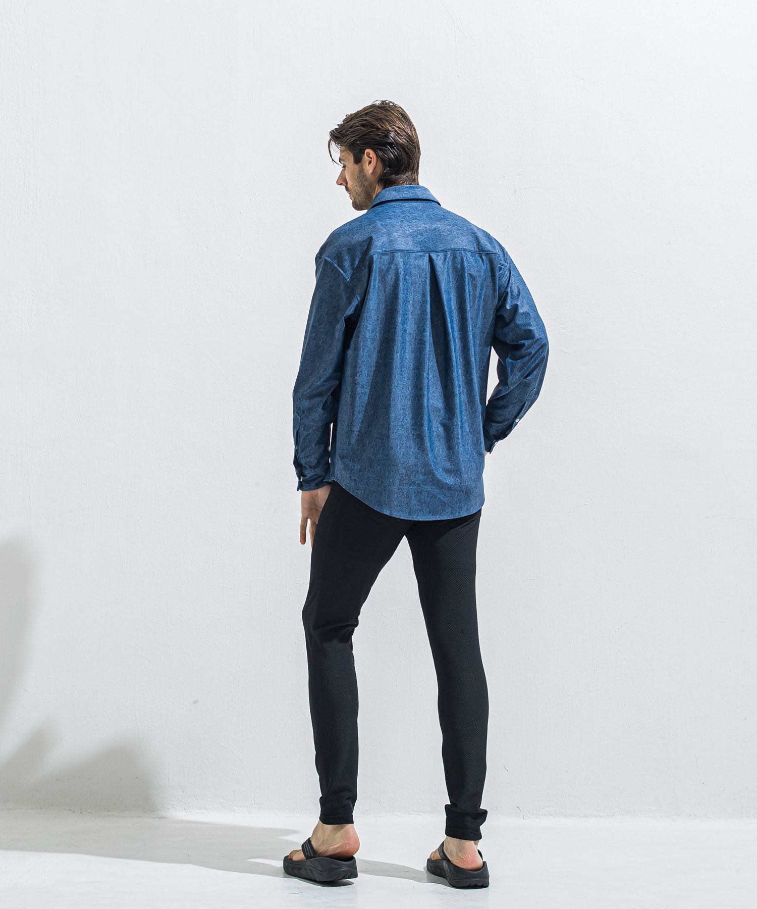 RUSH JACK SHIRTS / RC40-SH-001 / オーバーサイズラッシュガードシャツ / ダークインディゴ (5月中旬入荷予定)