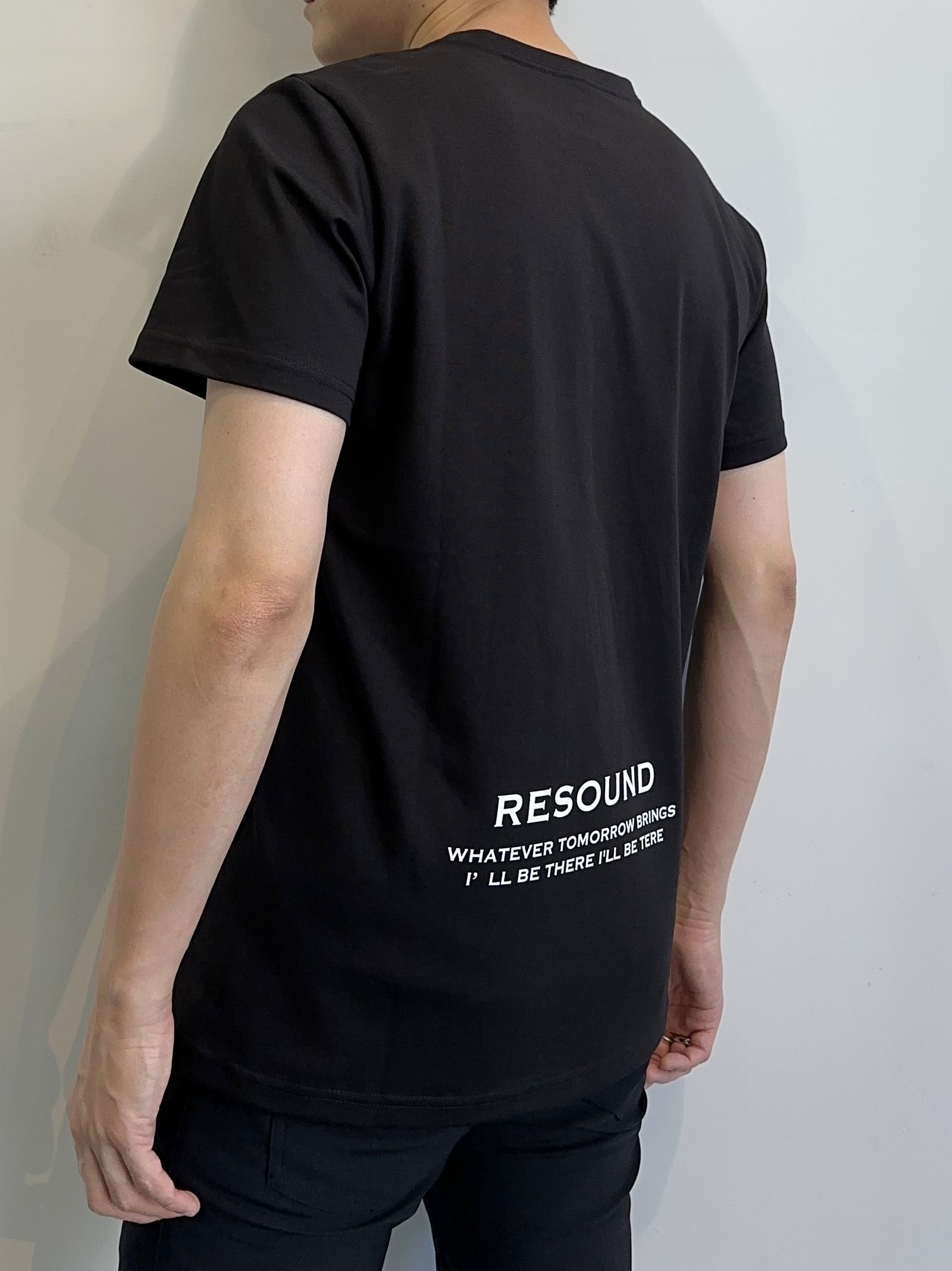 【RESOUND×BANDELコラボ】 RC×BANDEL ICON T / RCB29-T-002 / プリントTシャツ / ブラック