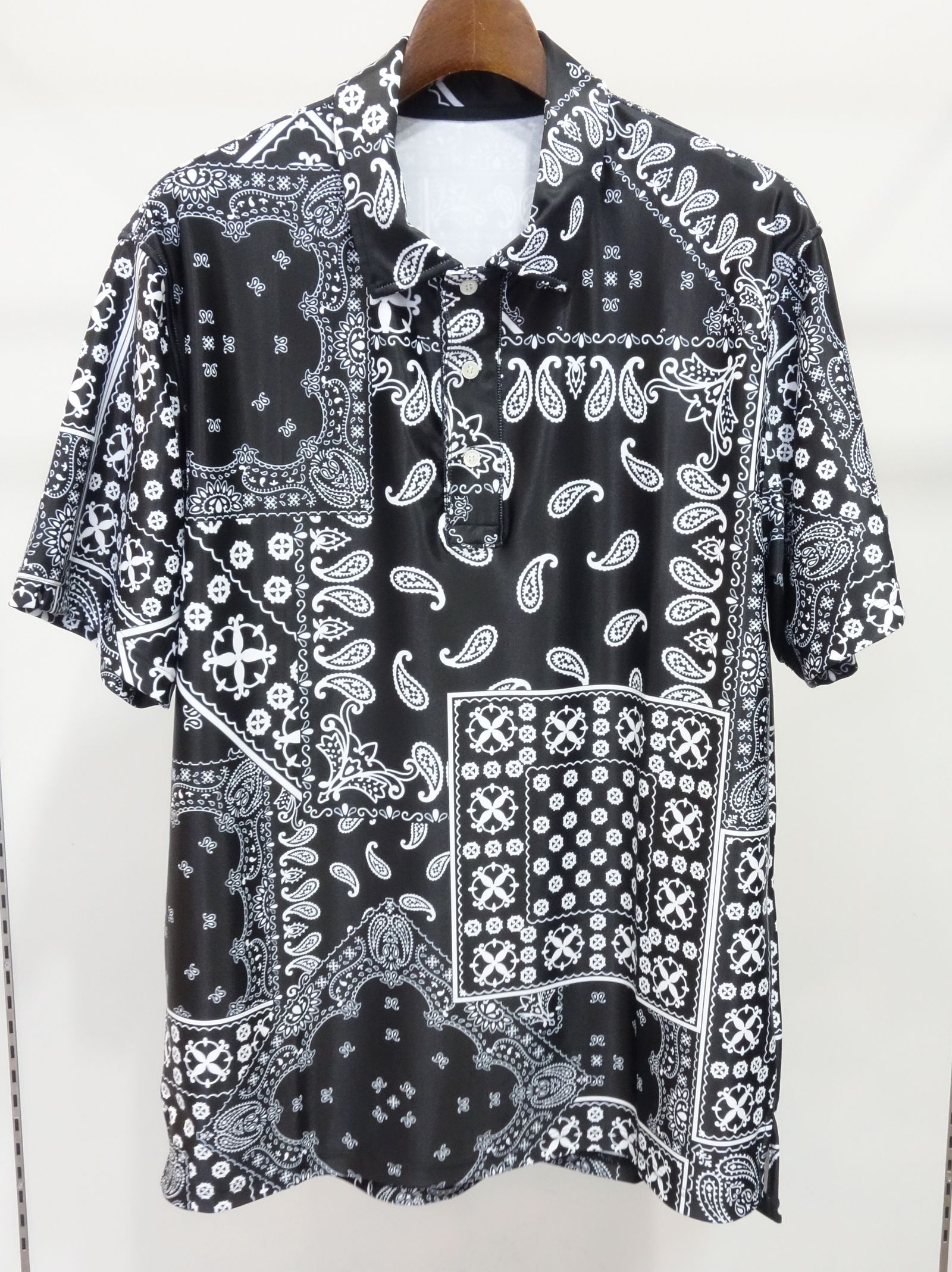 BANDANA RUSH POLO / RC21-T-005 / バンダナラッシュガードポロシャツ