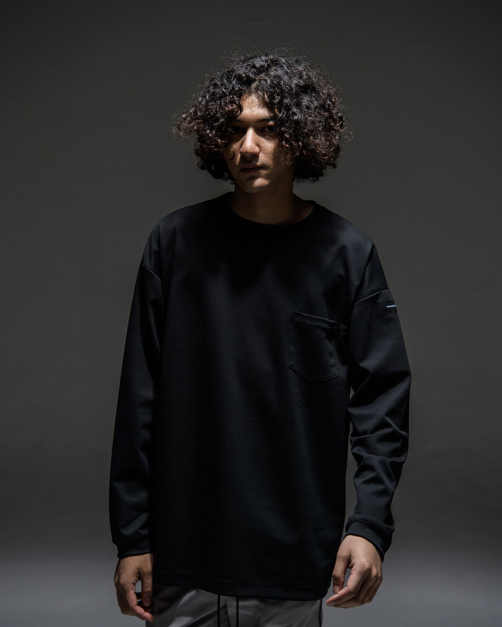 DOUBLE LOOSE POCKET LONG TEE / RC21-T-003 / ロングスリーブTシャツ