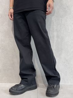 KING DENIM JERSEY / BASIC-ST-005 / デニムジャージ バギーワイドパンツ / ブラック