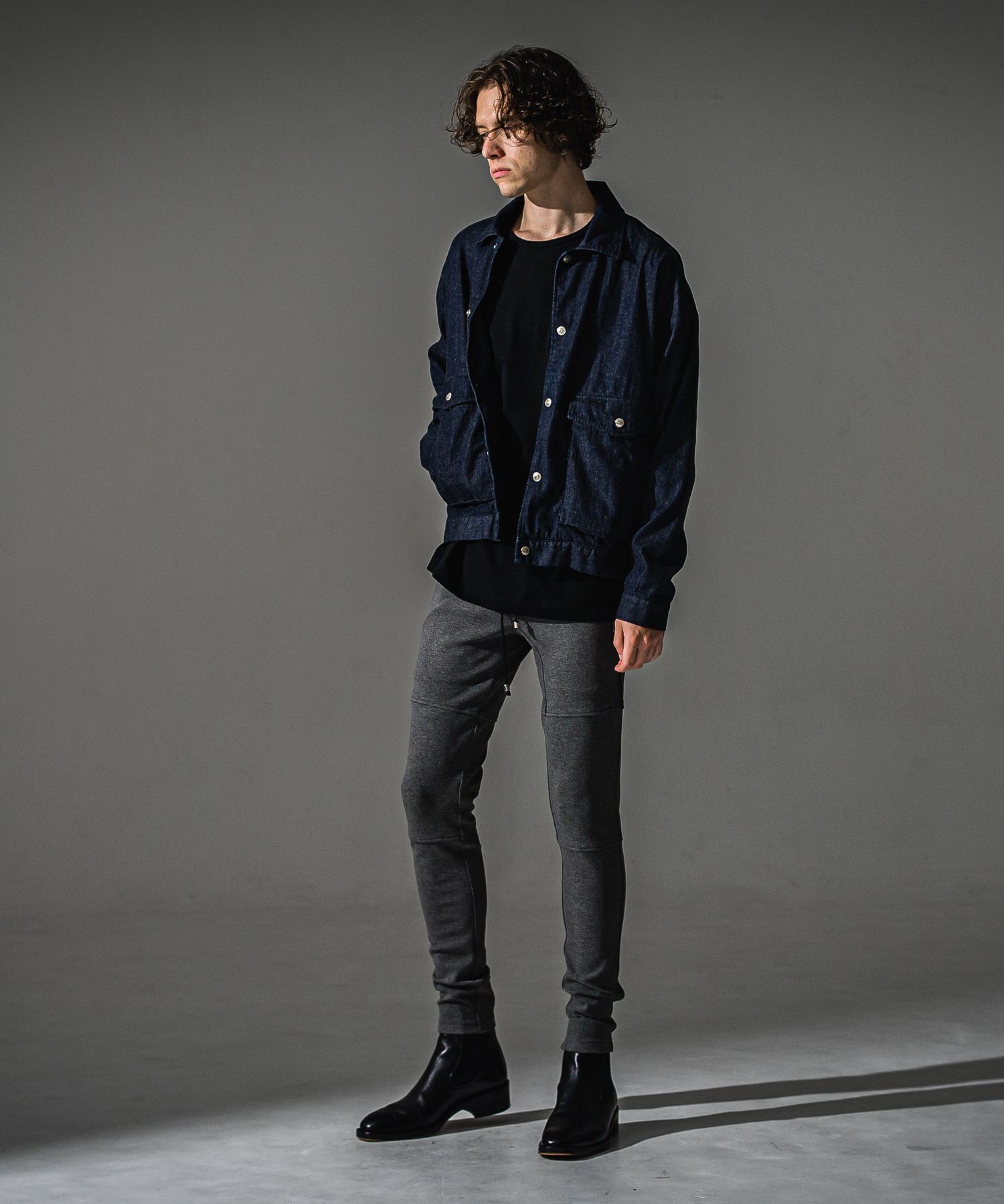 LDENIM AG FLIGHT JACKET / RC41-JK-001 / デニムフライトジャケット / インディゴワンウォッシュ (8月中旬入荷予定)