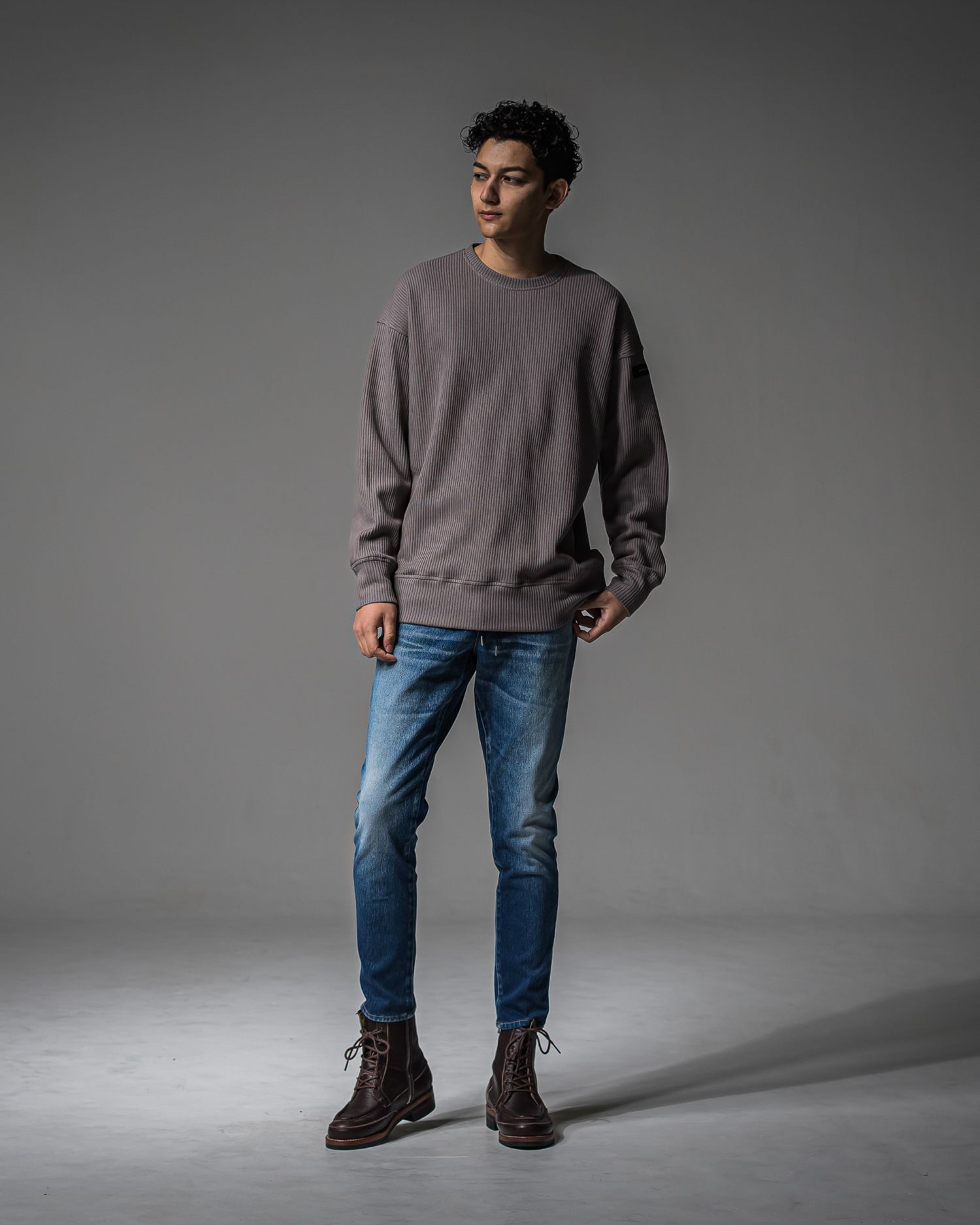 MICK DENIM JERSEY / RC37-ST-020 / デニムジャージテーパードパンツ / ダークインディゴ (9月上旬入荷予定)