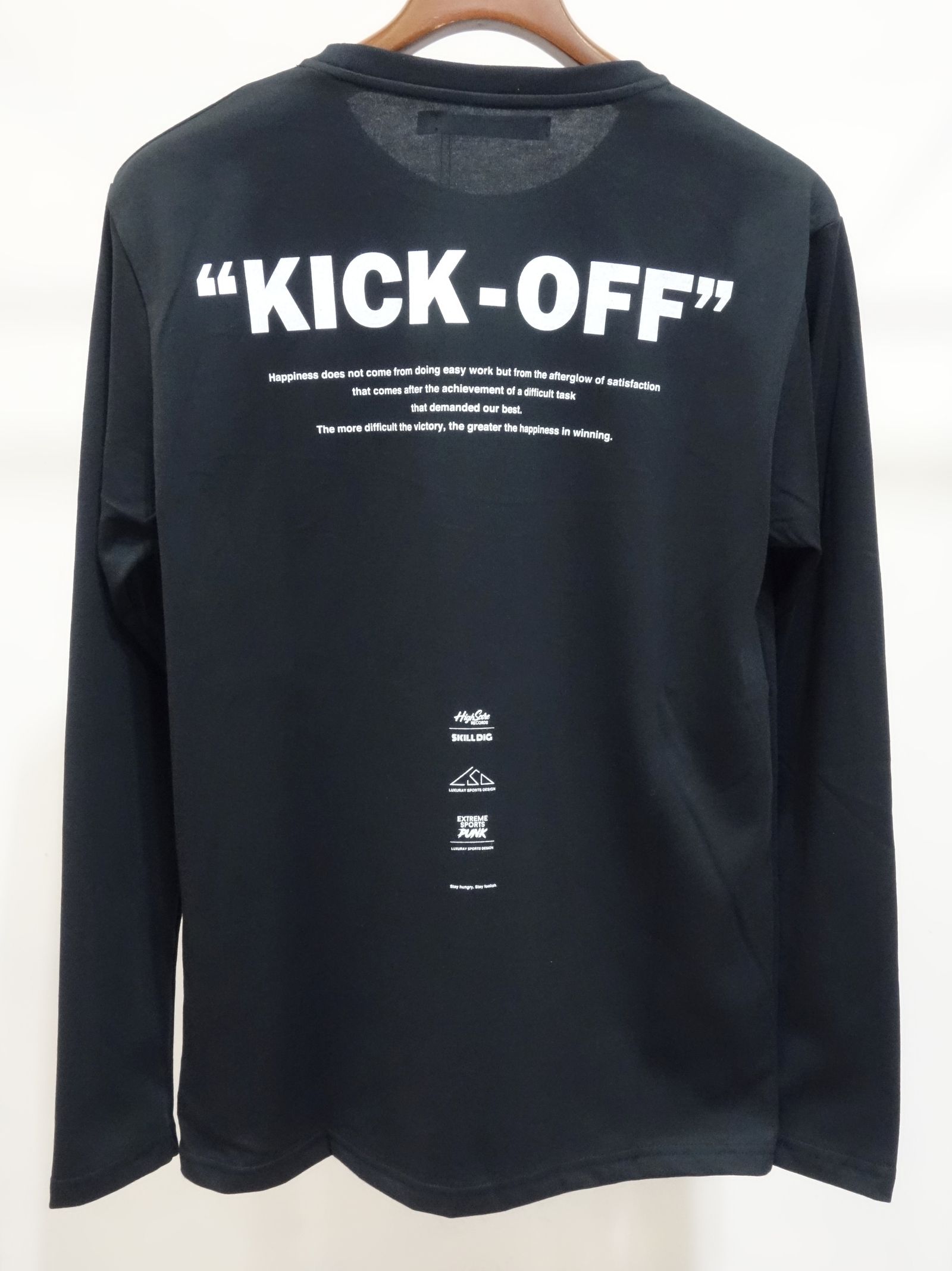 KICK OFF L/S TEE / 11037J / ロングスリーブTシャツ
