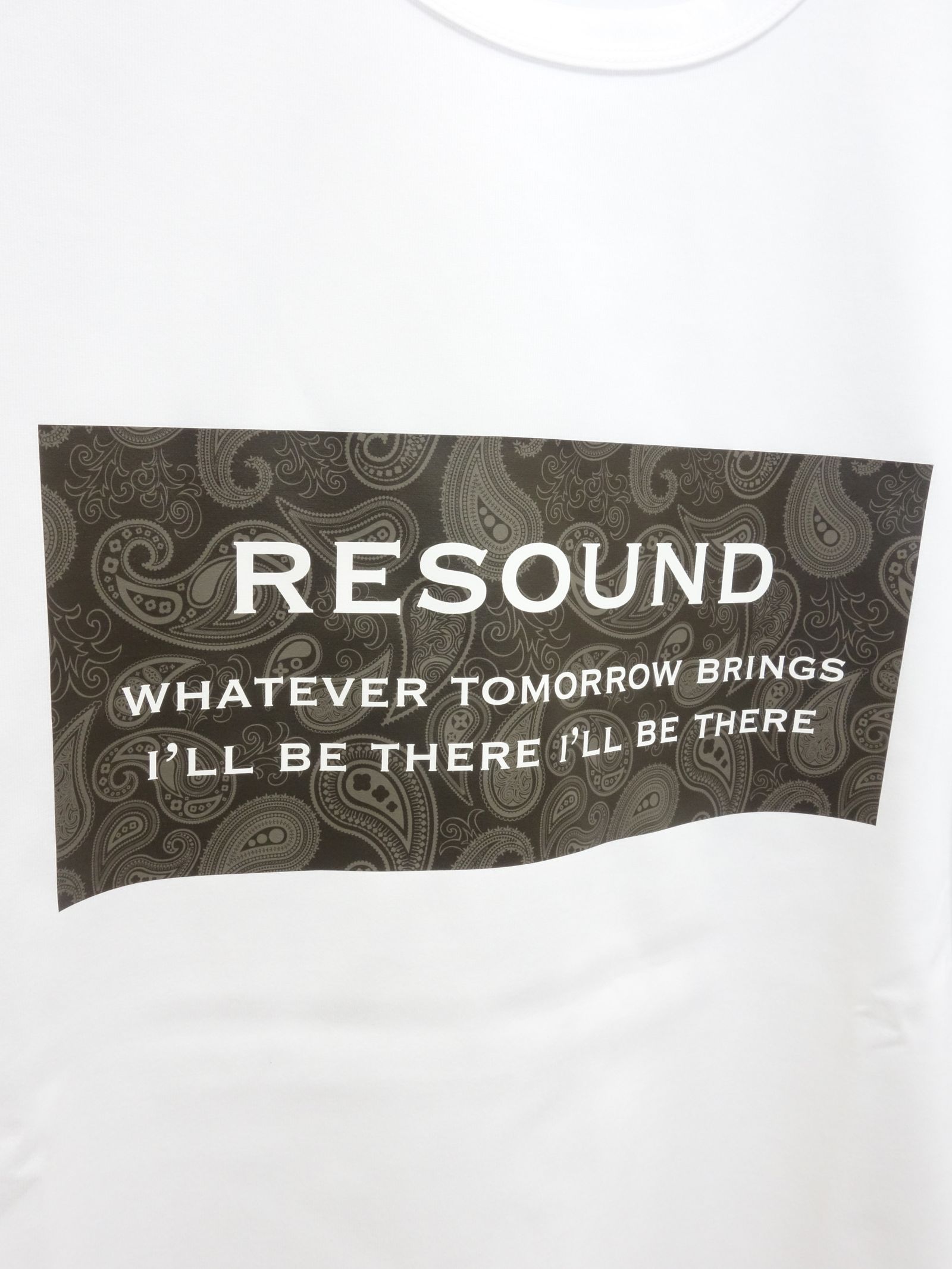 BANDANA BOX ROGO ROLL UP JERSEY TEE / RC19-T-007 / プリントTシャツ