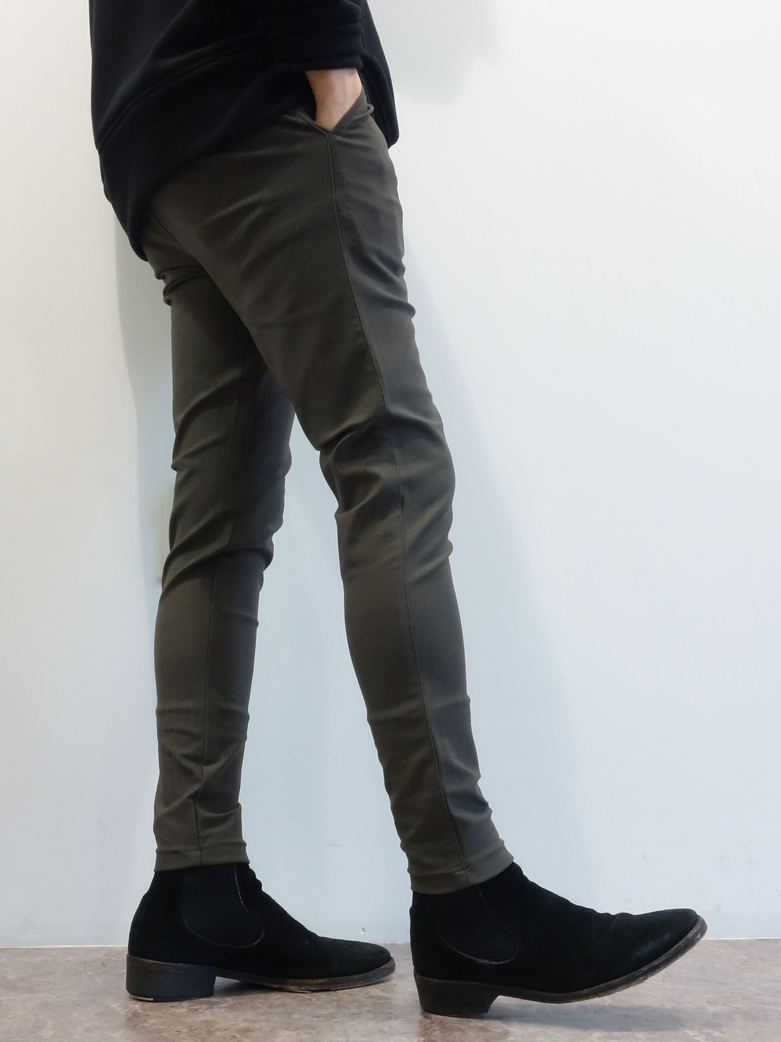 SL EASY PANTS / OR1-ST-003 / スラックスイージーパンツ / カーキグレー