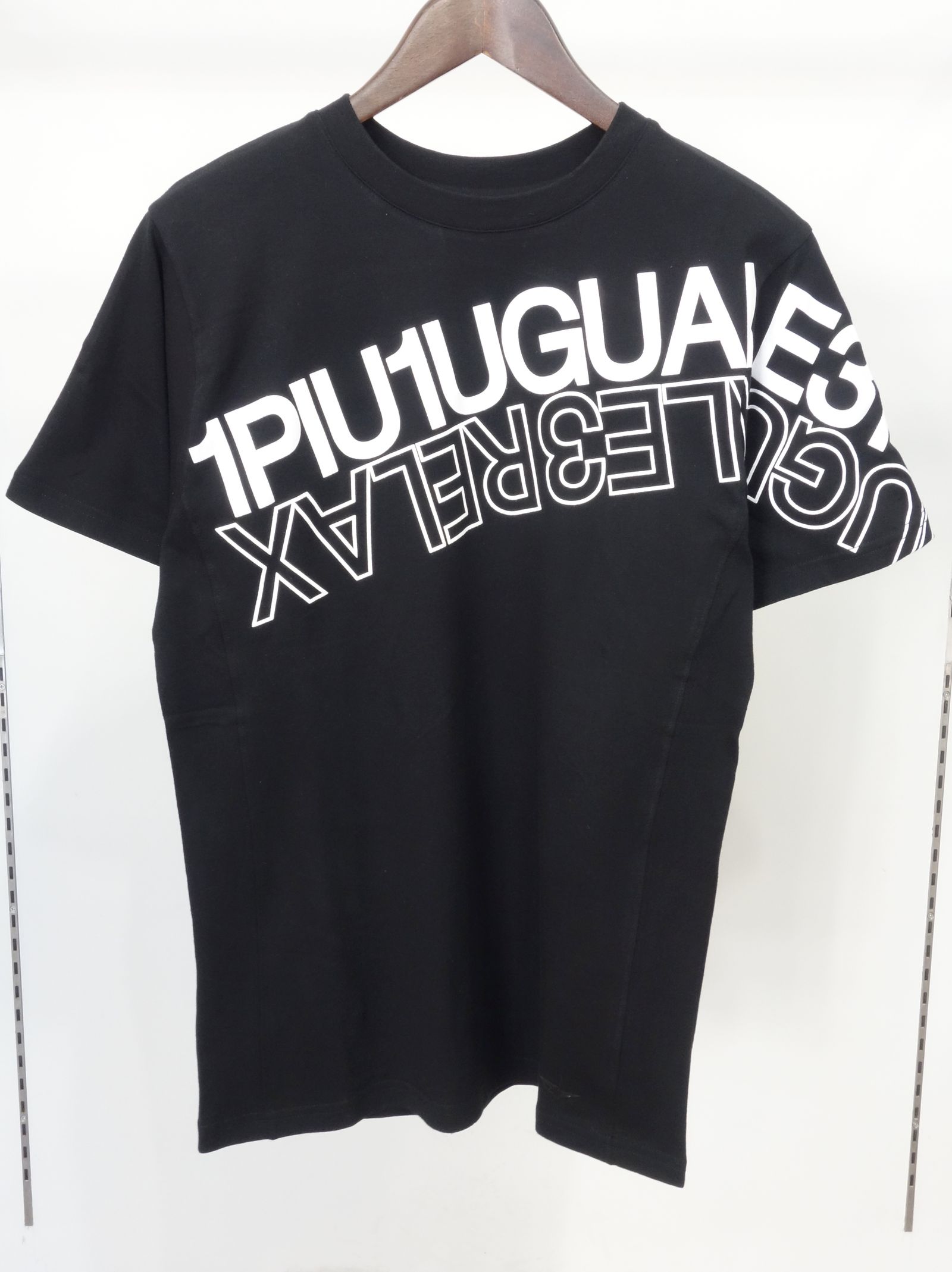 ハイデンシティダブルロゴ半袖Tシャツ / ust-21001