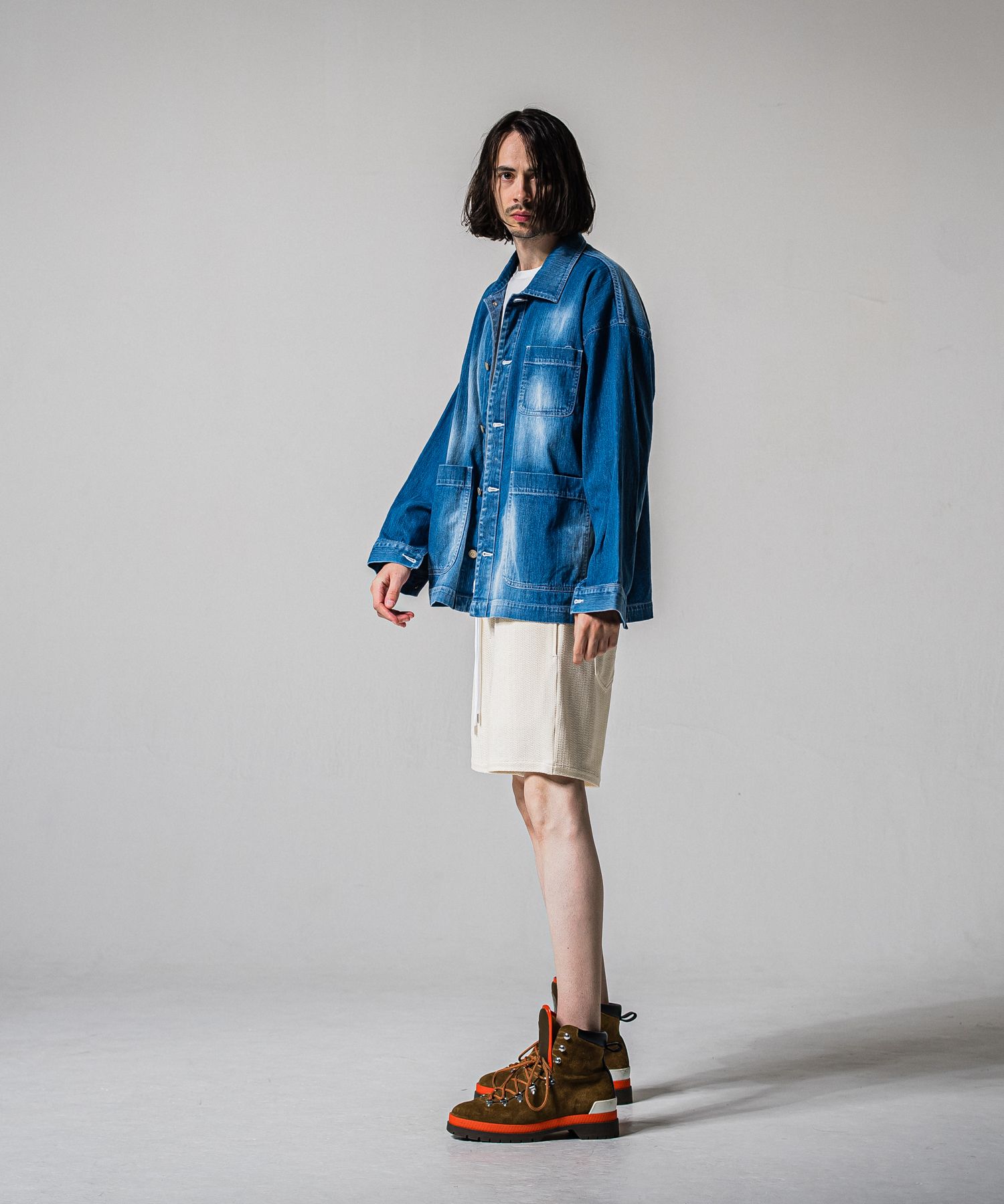 BLISTER KNIT HALF PT / RC39-HP-003 / ブリスターニットショーツ / オフホワイト (3月上旬入荷予定)