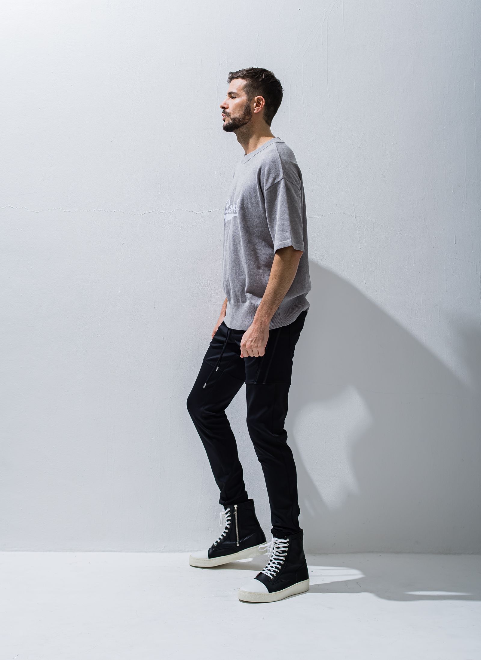 TYLER LINE PANTS / RC28-ST-026 / イージーラインパンツ / ブラック×ブラック※