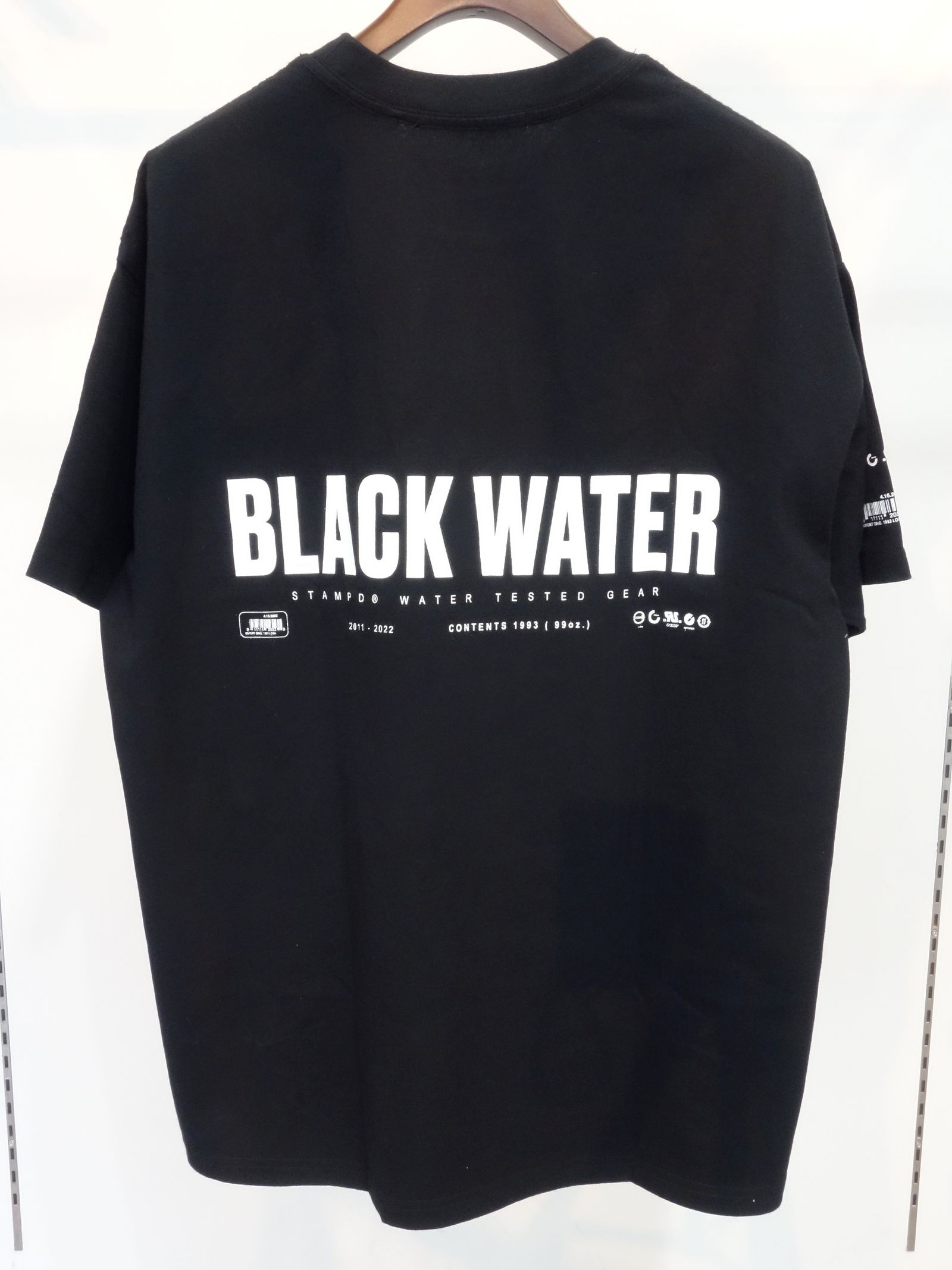 BLACK WATER RELAXED TEE / SLA-M2857TE / ビッグTシャツ