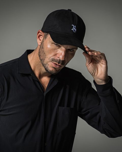 SUEDE LOW CAP / RC37-CAP-002 / スエードエコレザーローキャップ / ブラック