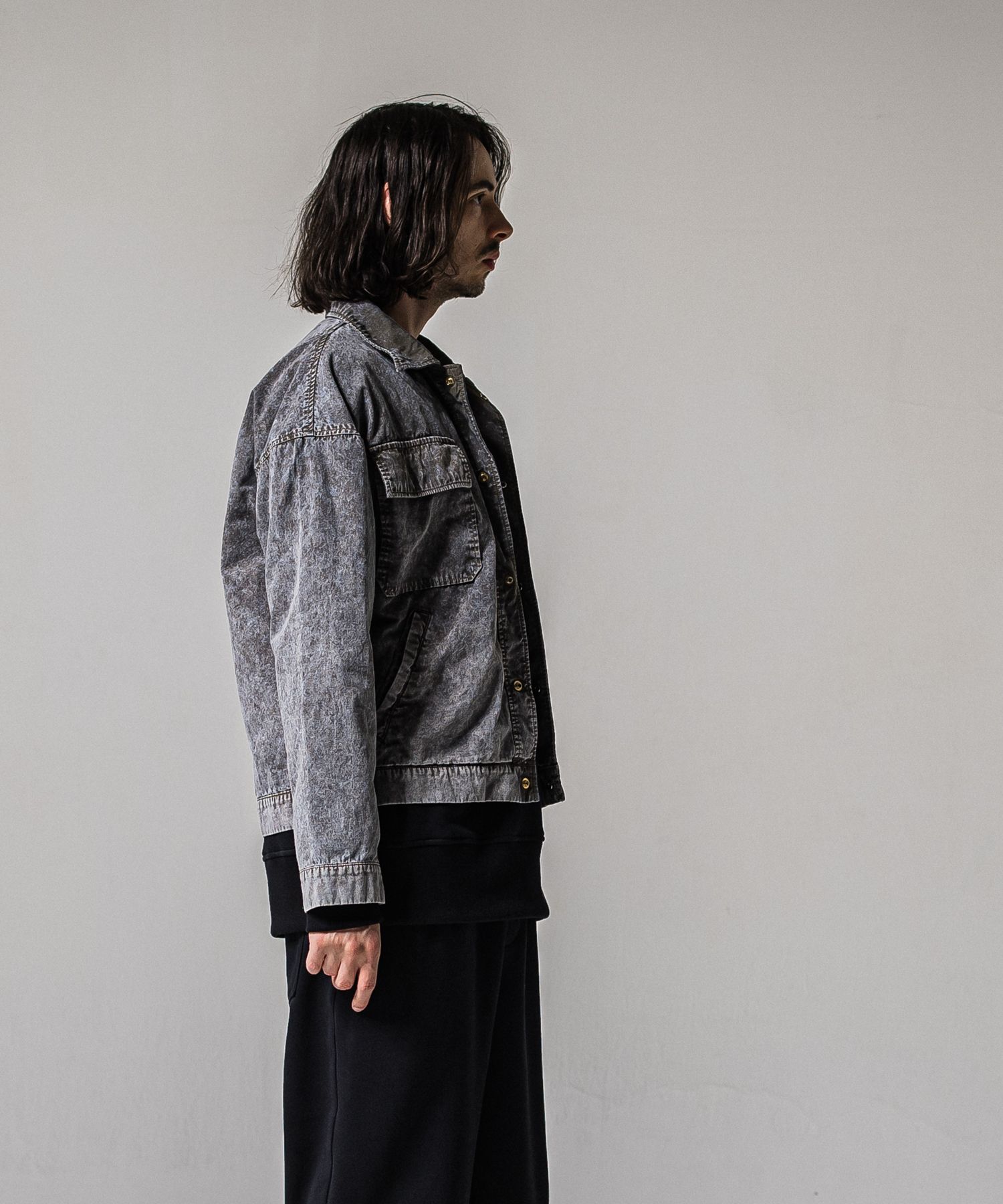 FIELD SHIRT JK / RC39-SH-004 / ミリタリーシャツジャケット / カーキ (2月中旬入荷予定)