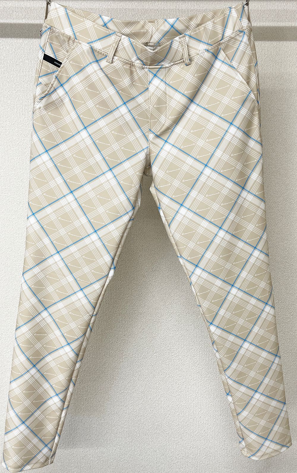 CHRIS EASY PANTS / RC27-ST-016 / チェックイージーパンツ / チェックベージュ
