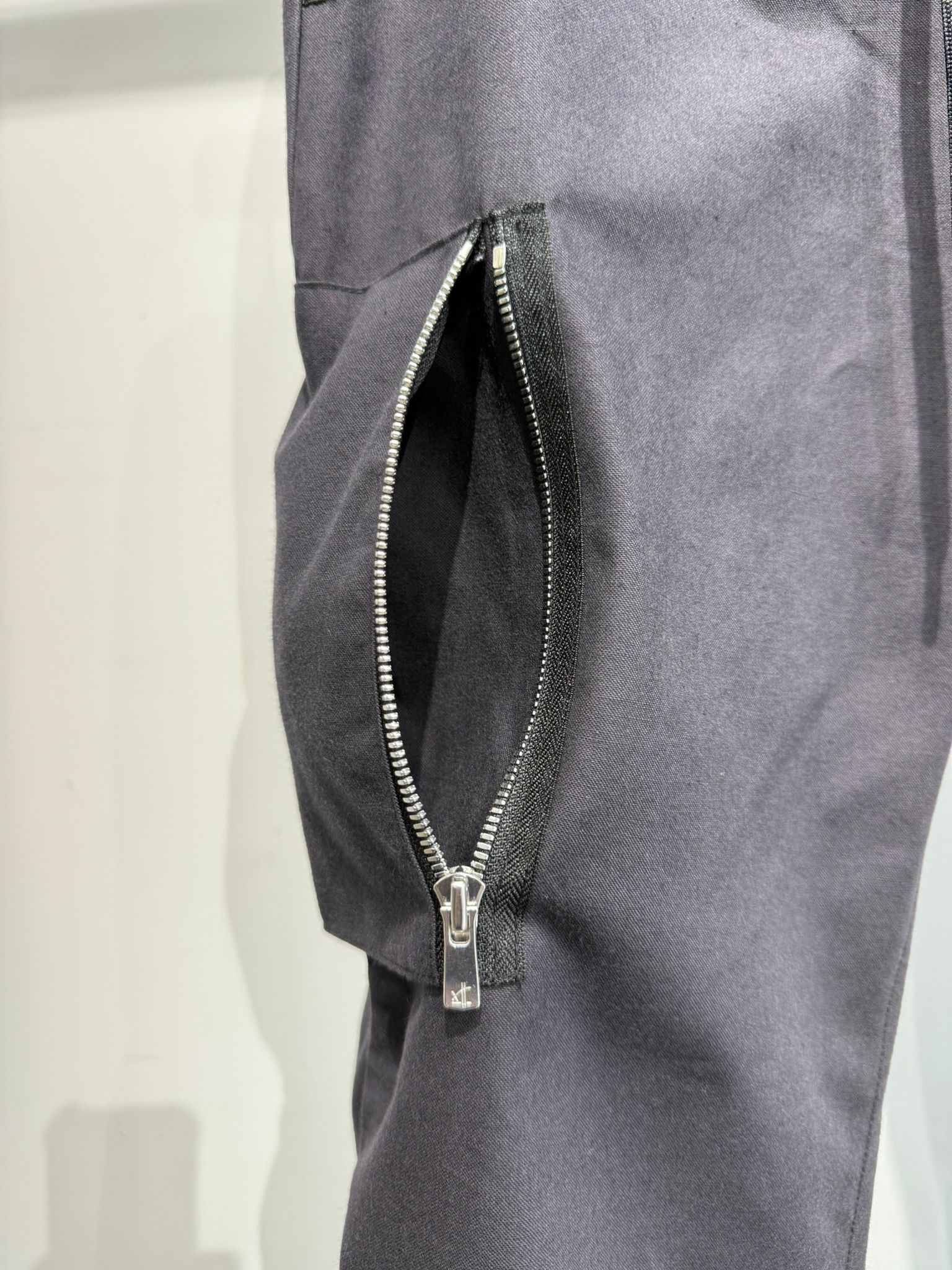 DAVID CARGO PANTS / RC35-ST-040 / ミリタリー裾ゴムカーゴパンツ / ブラック