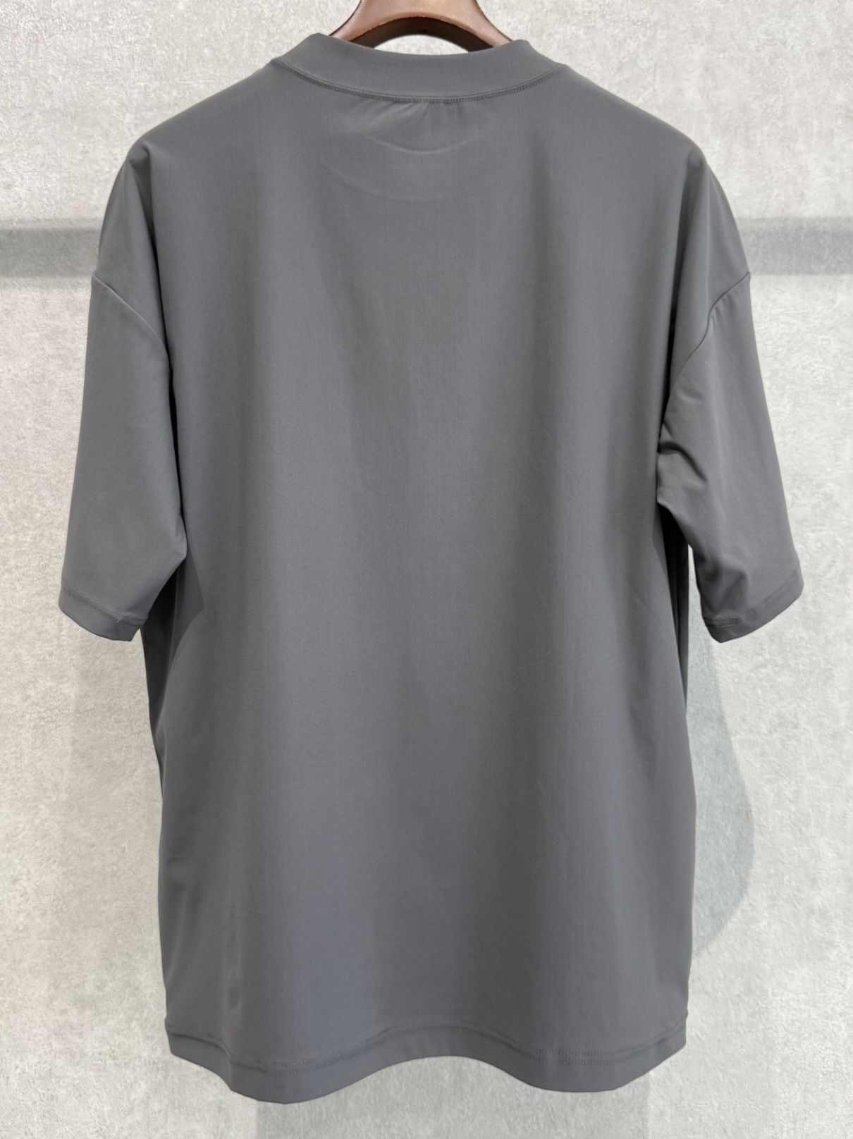 SIDE RC OVER TEE / RC39-T-004 / サイドロゴナイロンビッグTシャツ / グレー