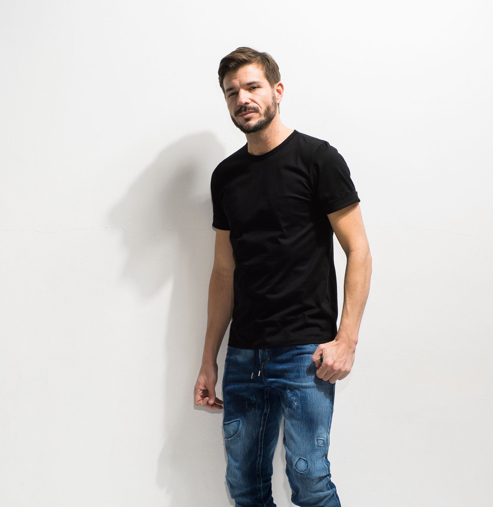 ROLL UP JERSEY TEE / RC20-T-001 / 無地Tシャツ