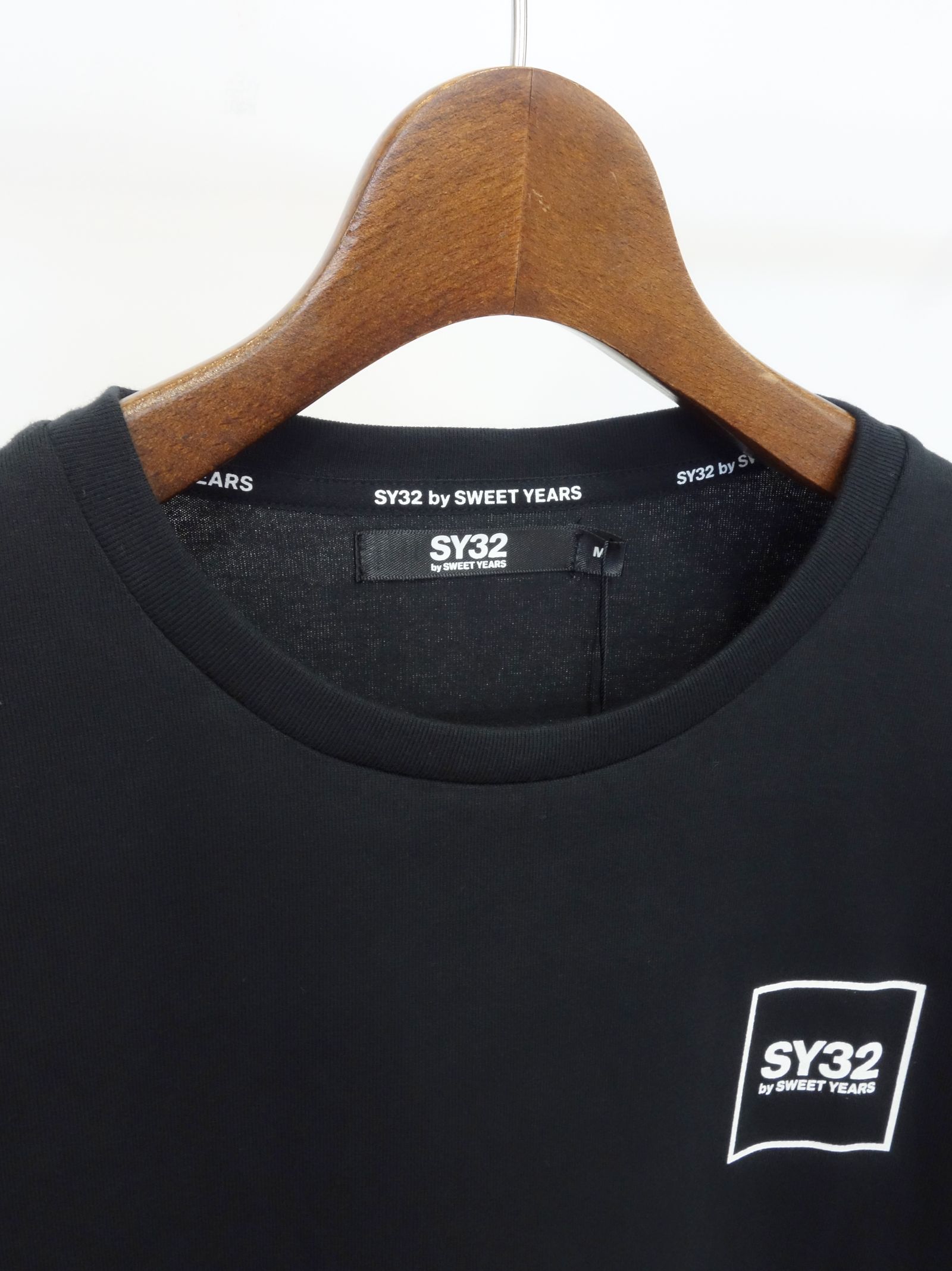 SY32 by SWEET YEARS - MULTI LOGO L/S TEE / TNS1738J / ロング SY32 by SWEET YEARS - MULTI LOGO L/S TEE / TNS1738J / ロング