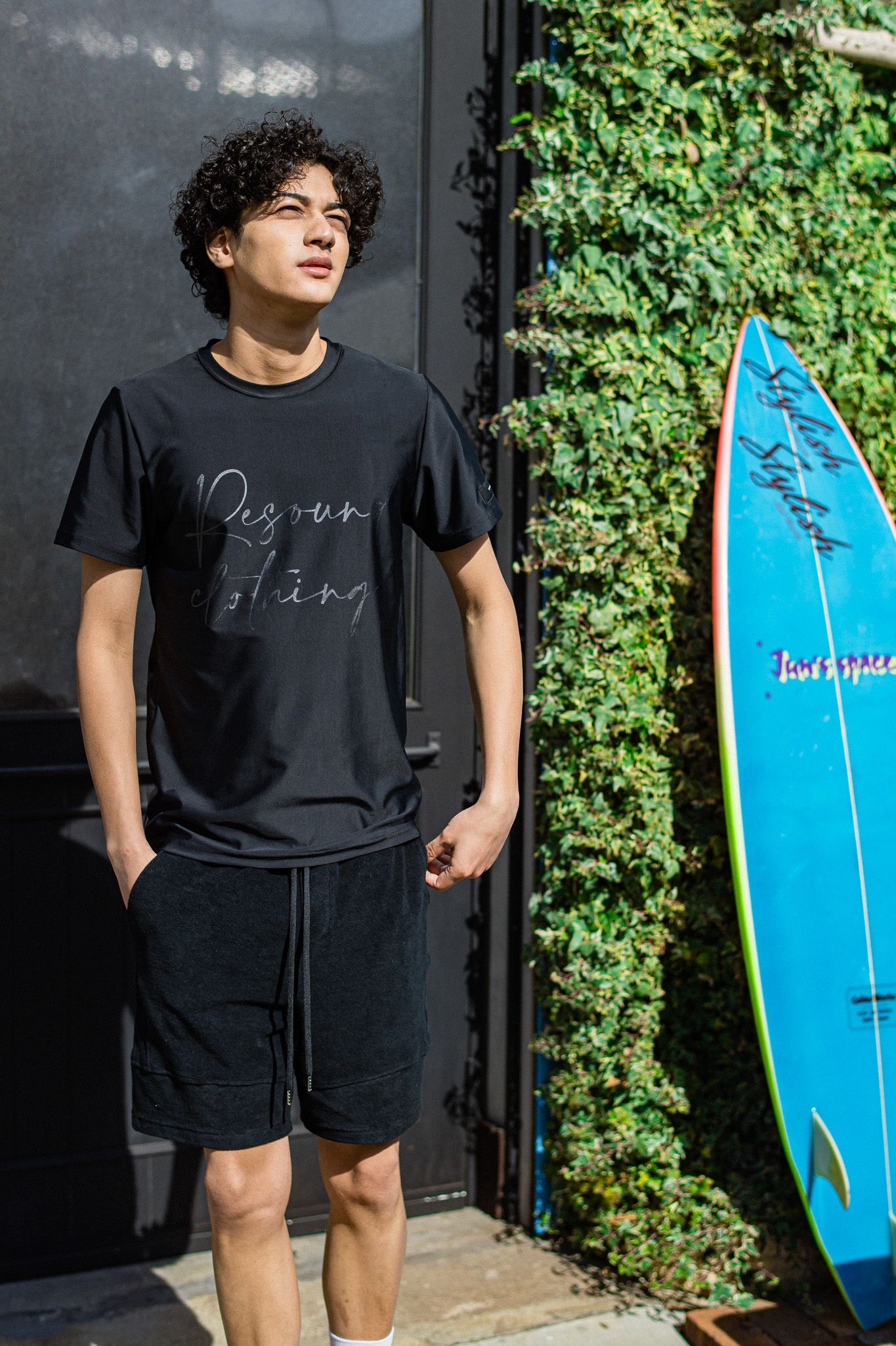 ID RUSH BASIC T / RC32-T-012 / ラッシュガードTシャツ / ブラック