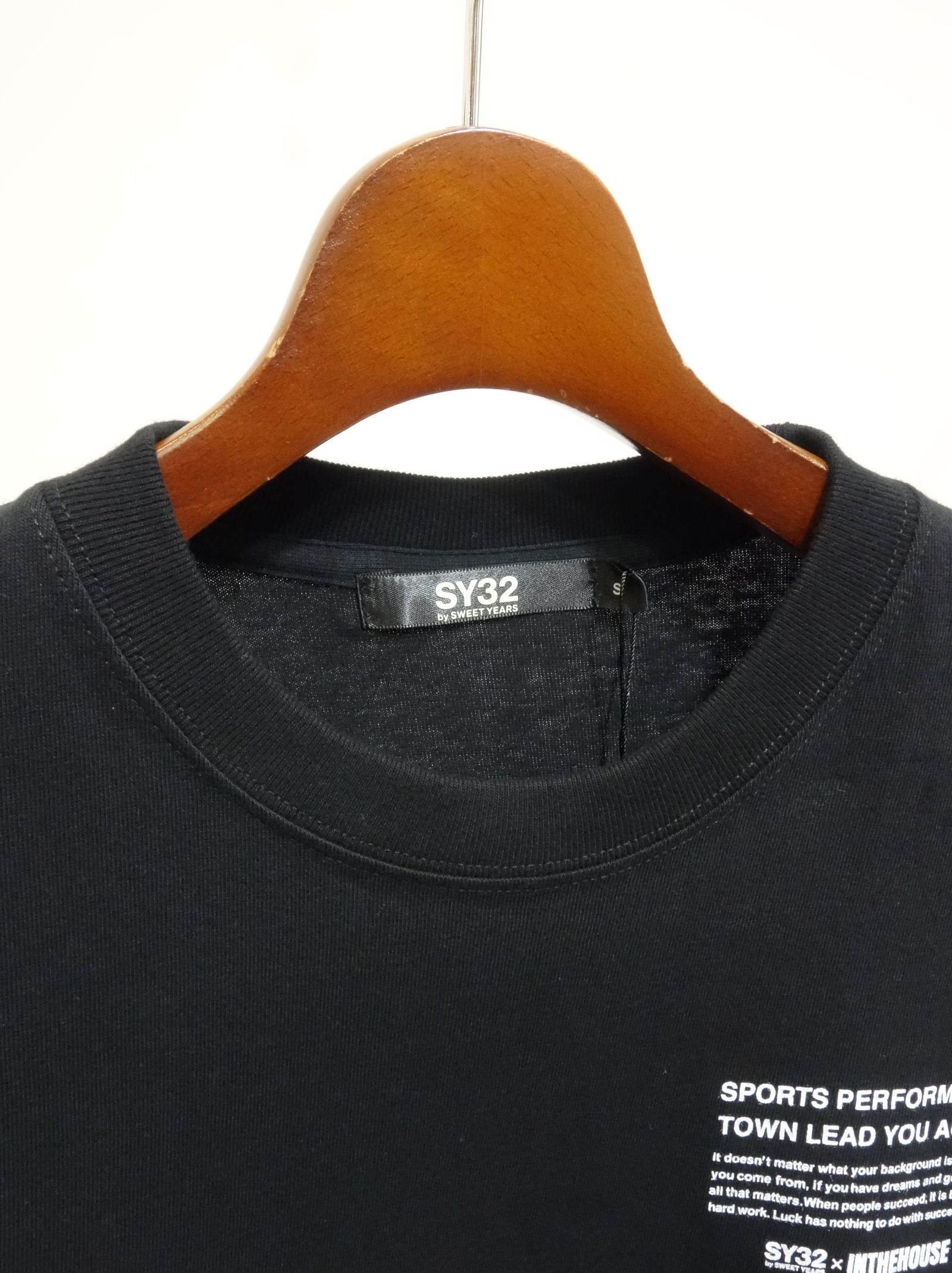 【SY32×IN THE HOUSE】 W-NAME L/S TEE / ITH11053 / ロングスリーブTシャツ
