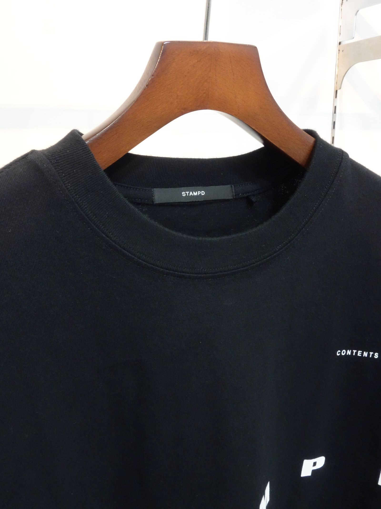 LS BLACK WATER RELAXED TEE / SLA-M2859LT /ビッグロンTEE
