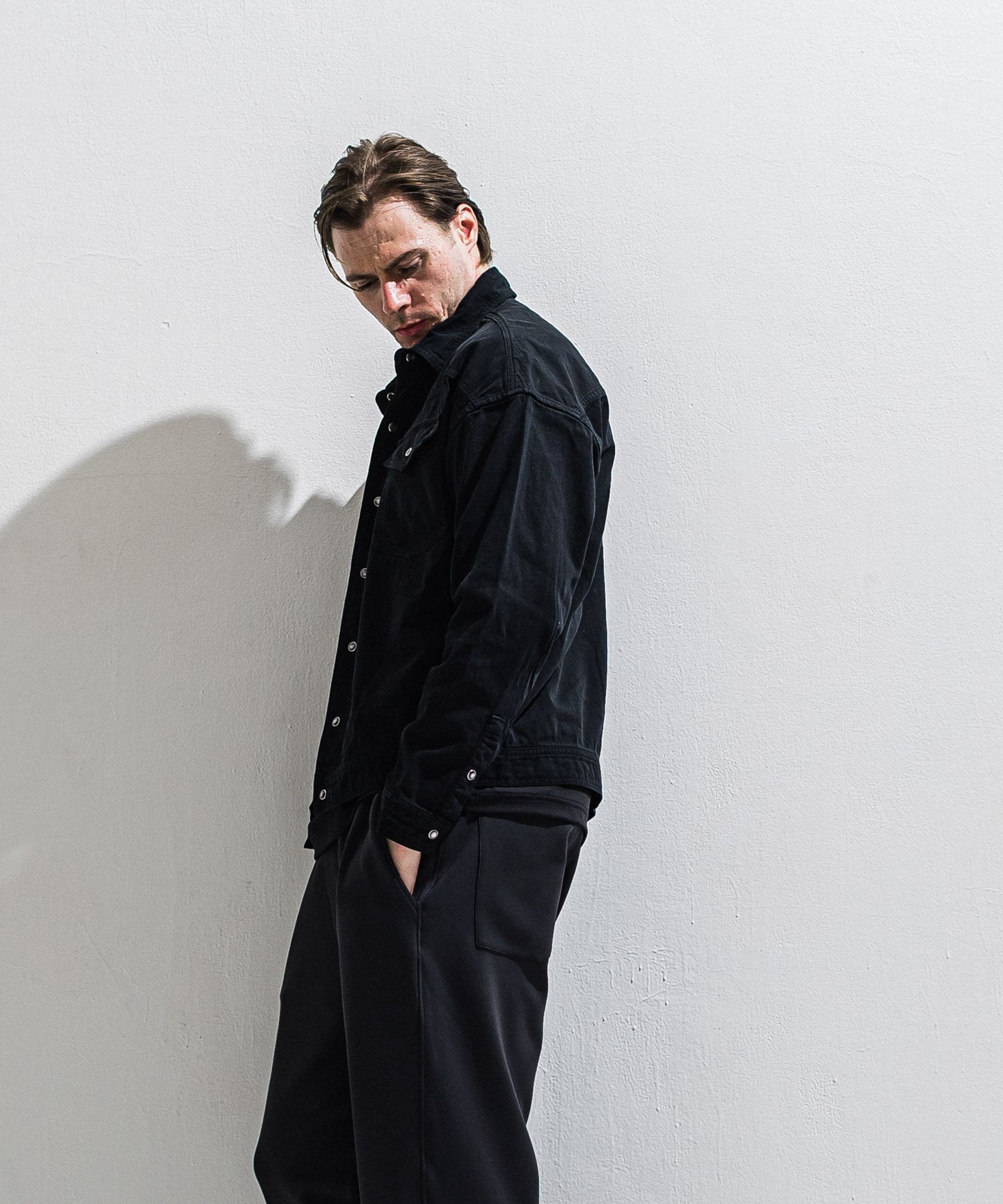 WESTAN JK / DP1-JK-004 / ウエスタンシャツジャケット / ブラック (3月中旬入荷予定)