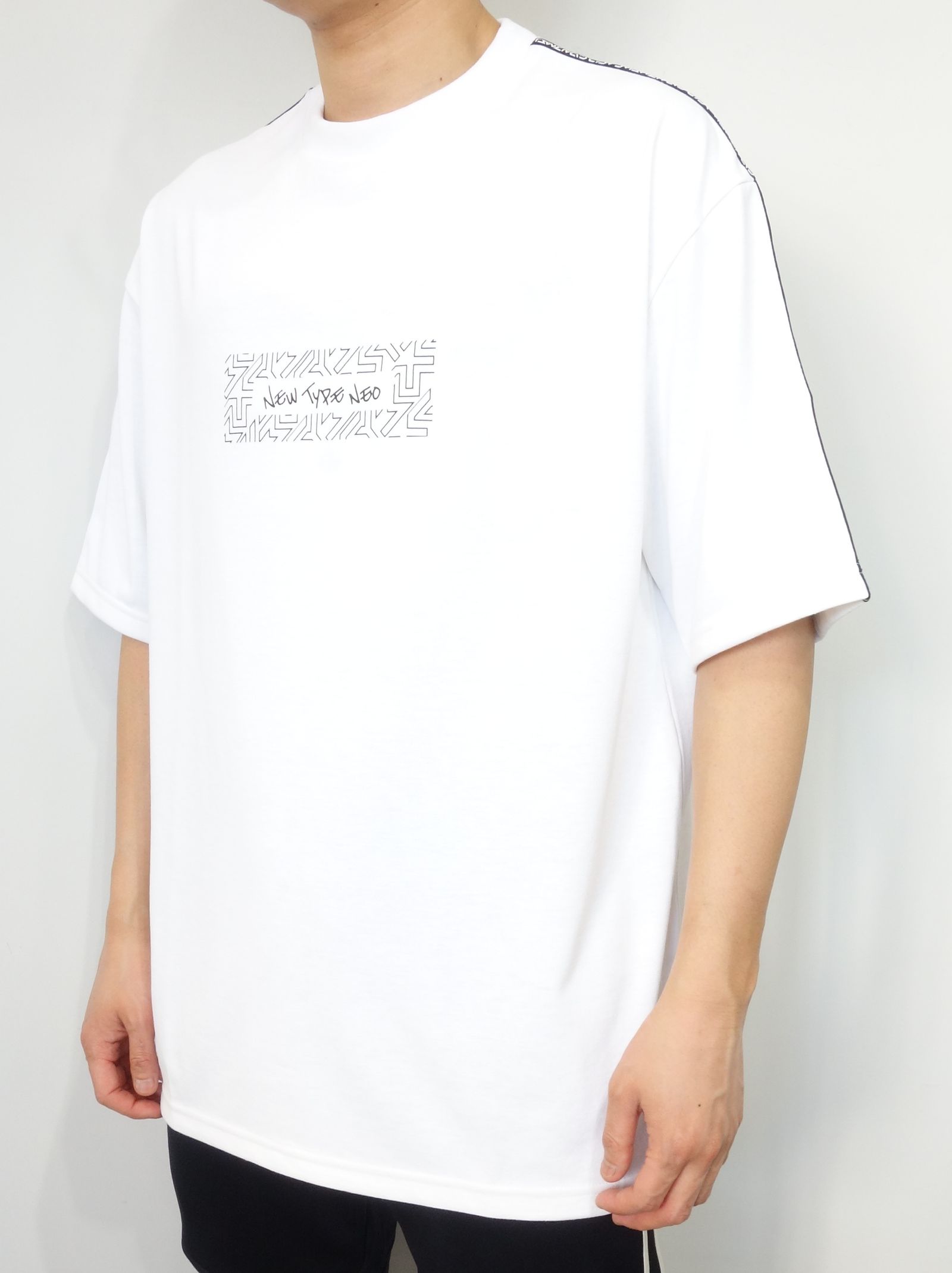 WIDE SILHOUETTE TAPE TEE / 11025NT / ビッグTシャツ