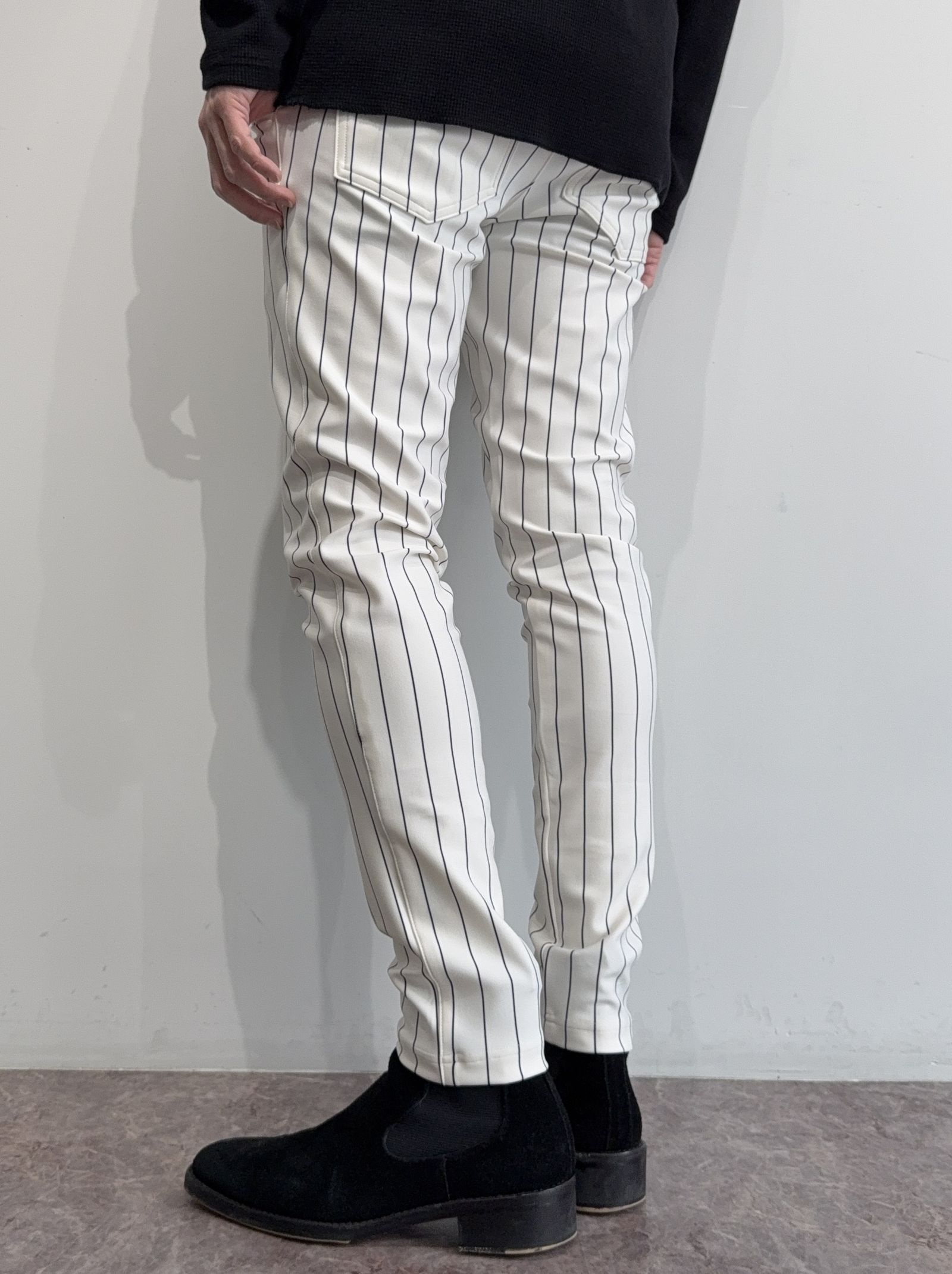 CHRIS EASY PANTS / RC35-ST-016 / イージーパンツ / ホワイトストライプ