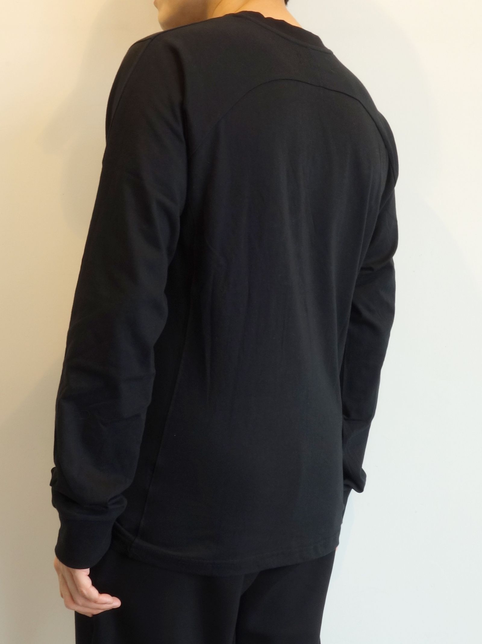 1PIU1UGUALE3 GOLF - DIAGONAL FULL LOGO POLO L/S / 総柄ロゴ