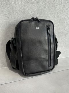 オイルドカウレザー ミニショルダーバッグ / DCD-01460B / ブラック×ブラック