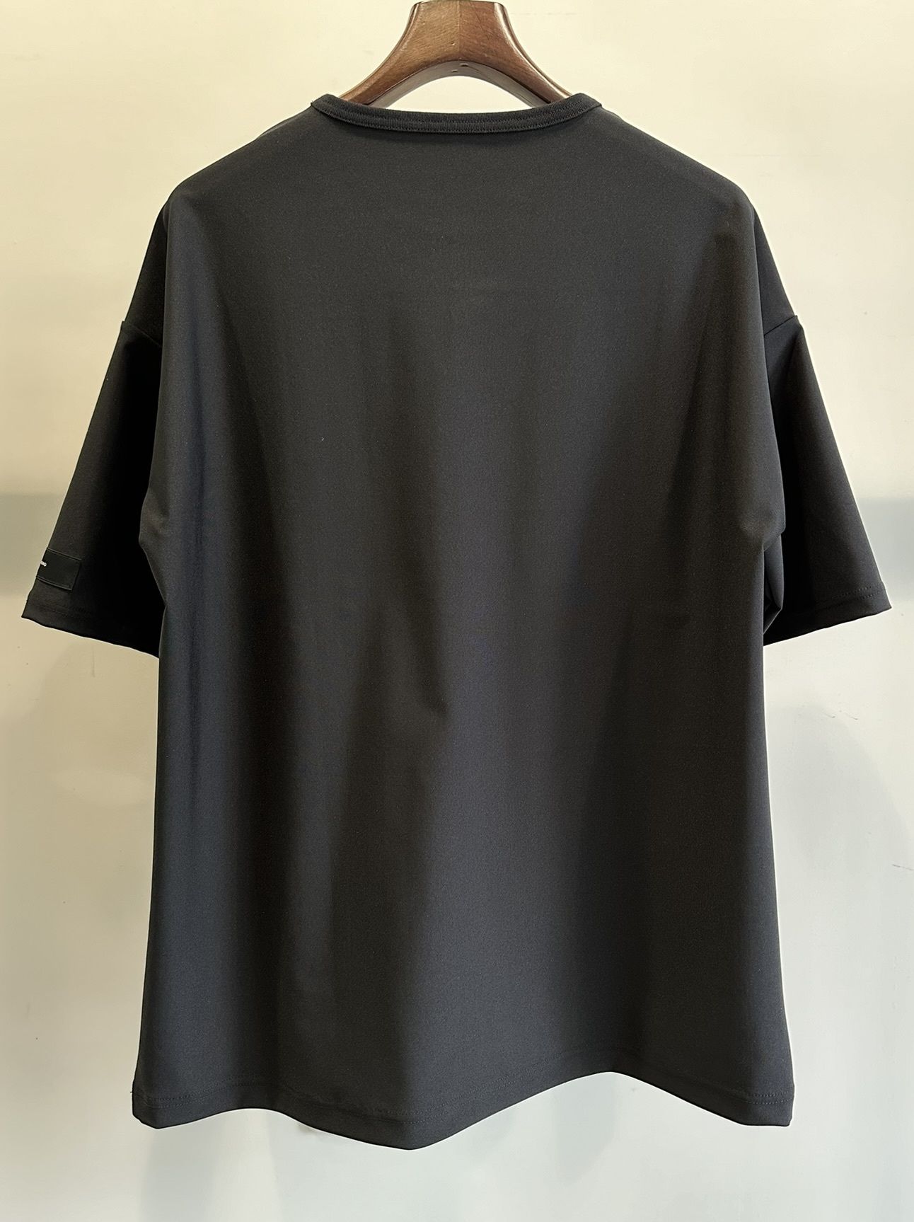 TRICOT POCKET TEE / RC31-T-004 / ジャージポケットビッグTシャツ / ブラック