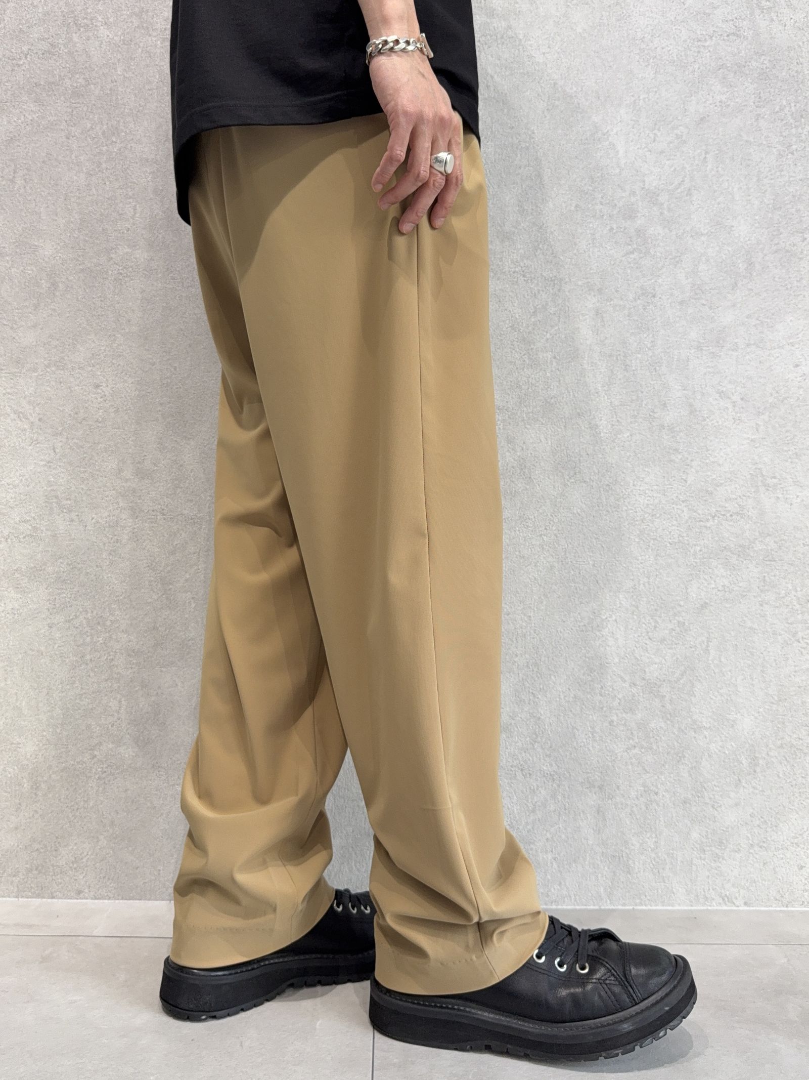 BEN PANTS / RC40-ST-038 / スーパーワイドパンツ / ブラウン