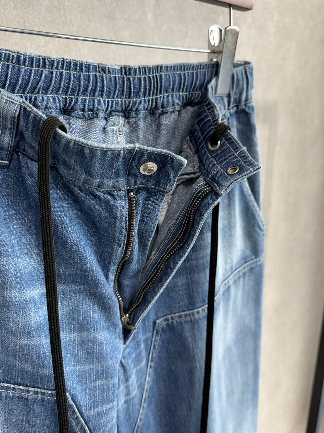 DOUBLE KNEE PT / RC39-ST-041 / ダブルニーワイドデニムパンツ / ライトインディゴ