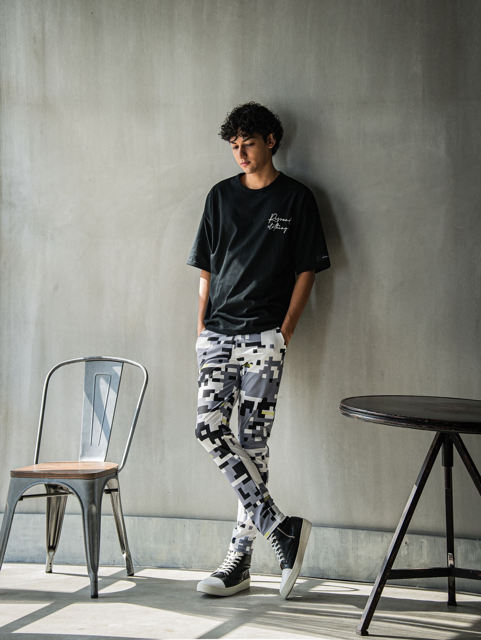 BD ICON LOOSE TEE / RC31-T-002 / バックプリントビッグTシャツ / ブラック