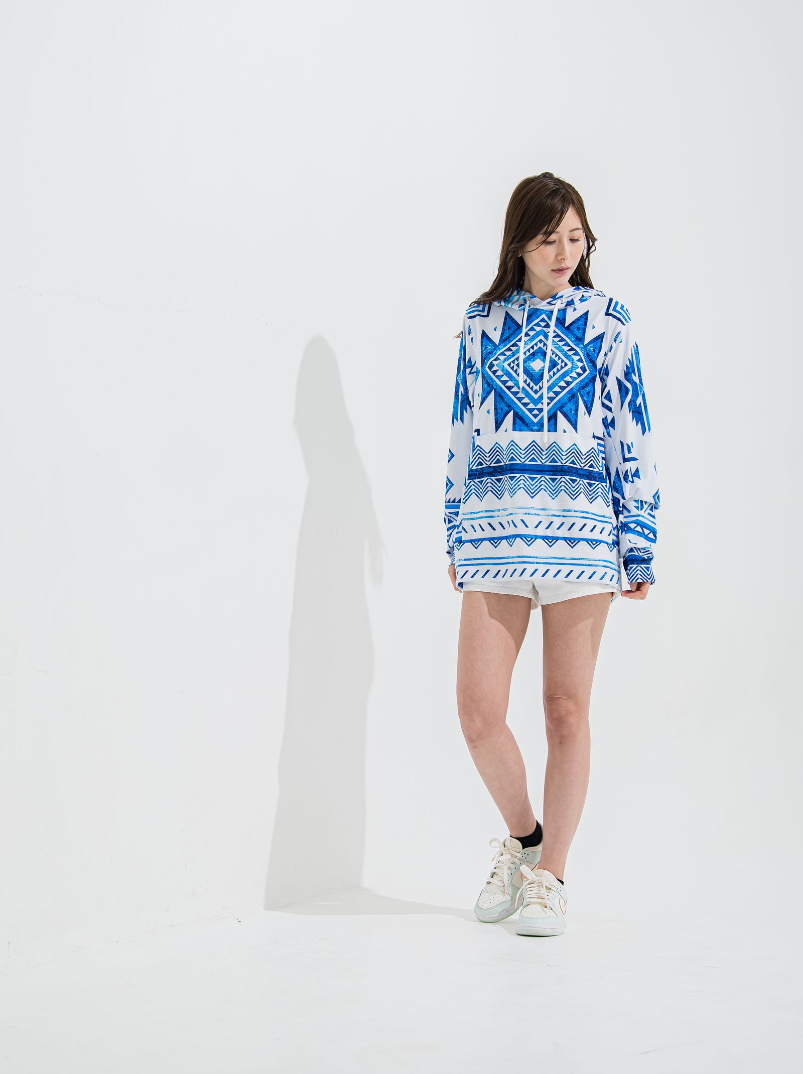 RUSH PULLOVER HOODIE / OR2-C-001  / ラッシュガードプルオーバーパーカー / ネイティヴブルー (7月中旬入荷予定)