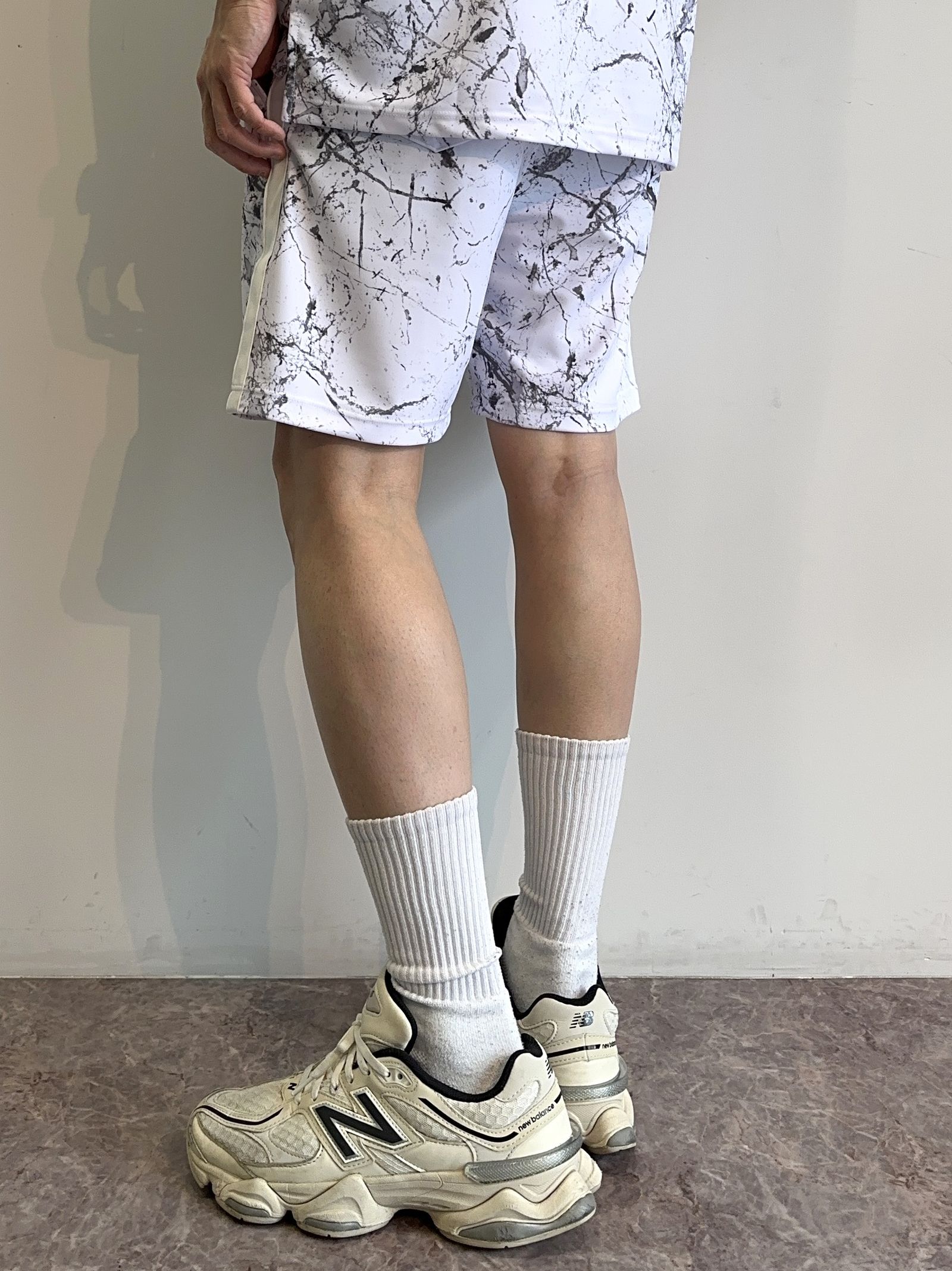 RUSH SHORTS / RC32-HP-002 / ラッシュガードショーツ / ペイントグレー