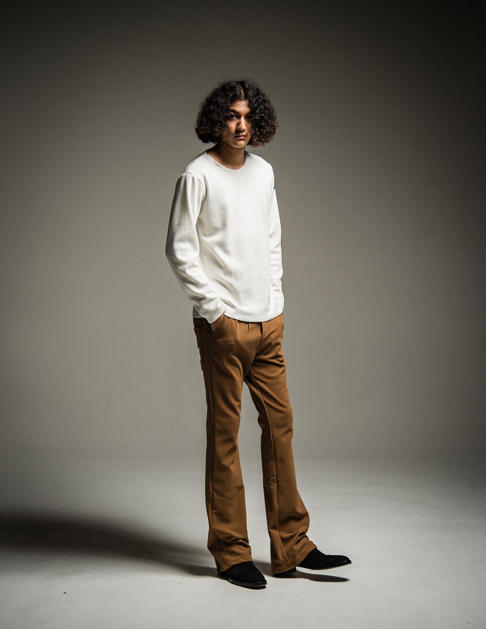 HEAT CORDUROY FLARE EASY PANTS / RC22-BT-025 / コーデュロイブーツカットパンツ ※