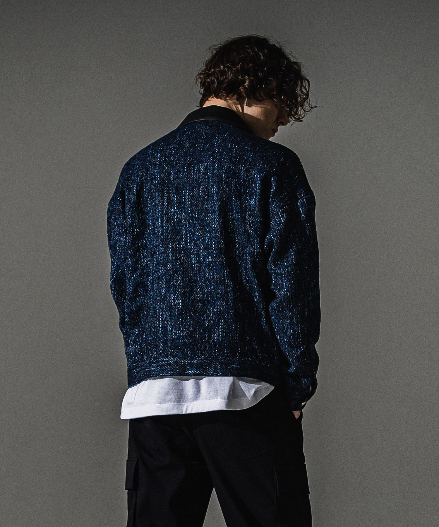 FCTWEED 2ND JK / RC41-JK-002 / ファンシーツイードジャケット / ネイビー (9月下旬入荷予定)