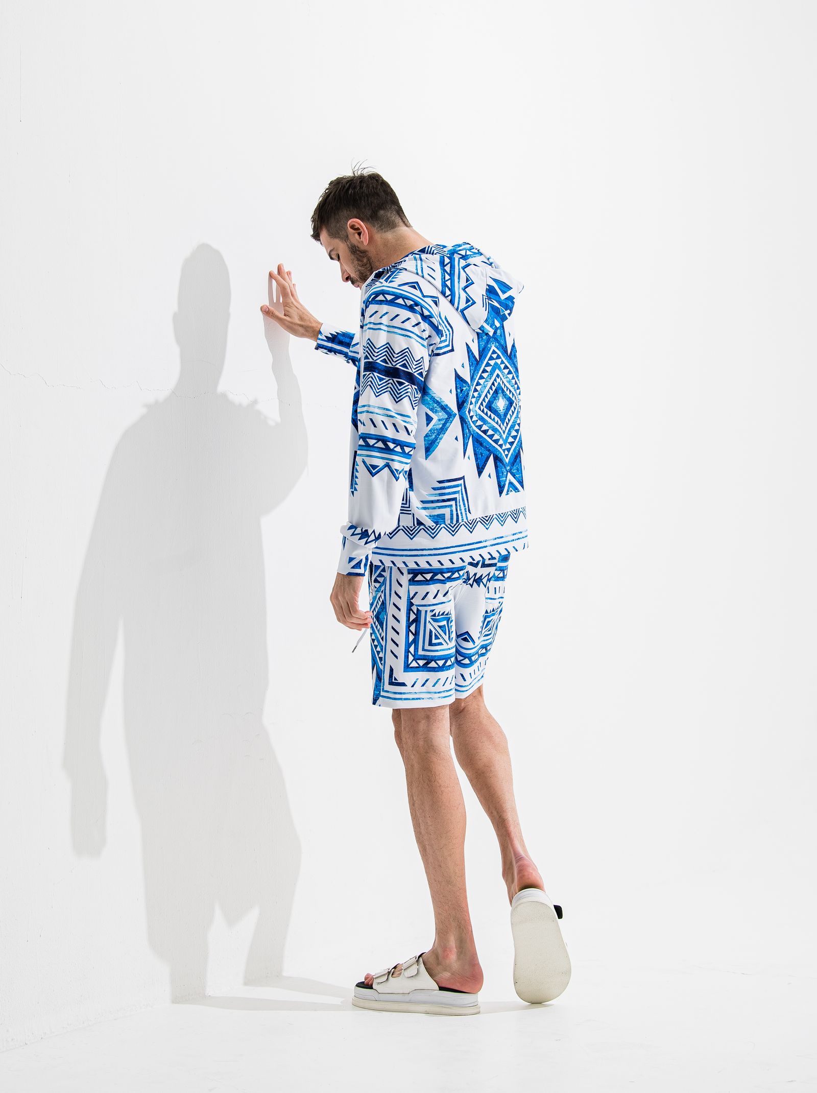 RUSH SHORTS / OR2-HP-002  / ラッシュガードハーフパンツ / ネイティヴブルー (6月中旬入荷予定)