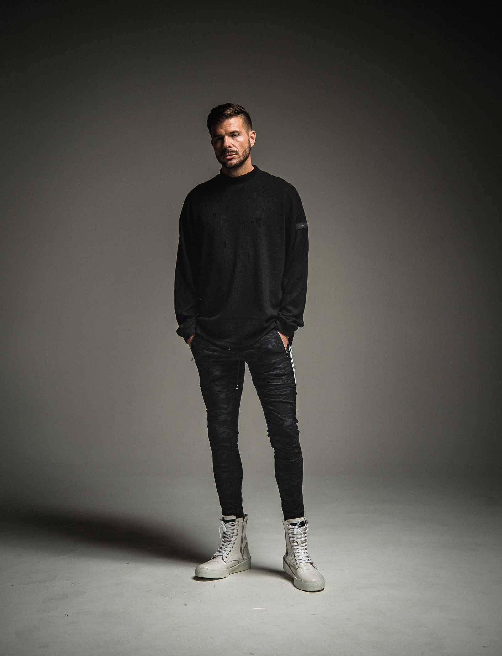 MOCKNECK OVER KNIT / RC22-K-001 / モックネックニット
