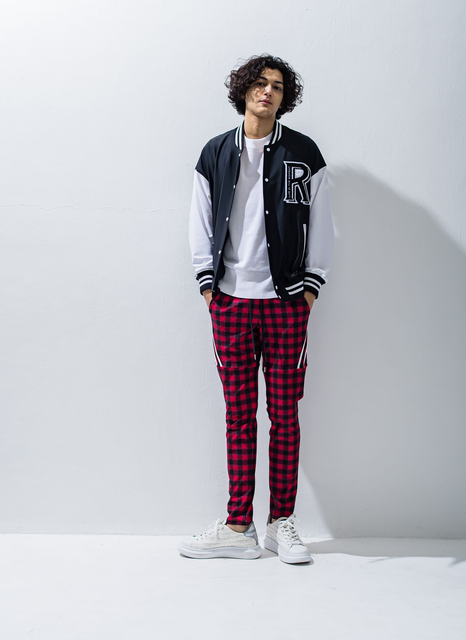 RESOUND CLOTHING - RUSH OVER VARSITY JACKET / RC28-C-002 / ラッシュガードスタジャン /  ブラック※ | LUKE