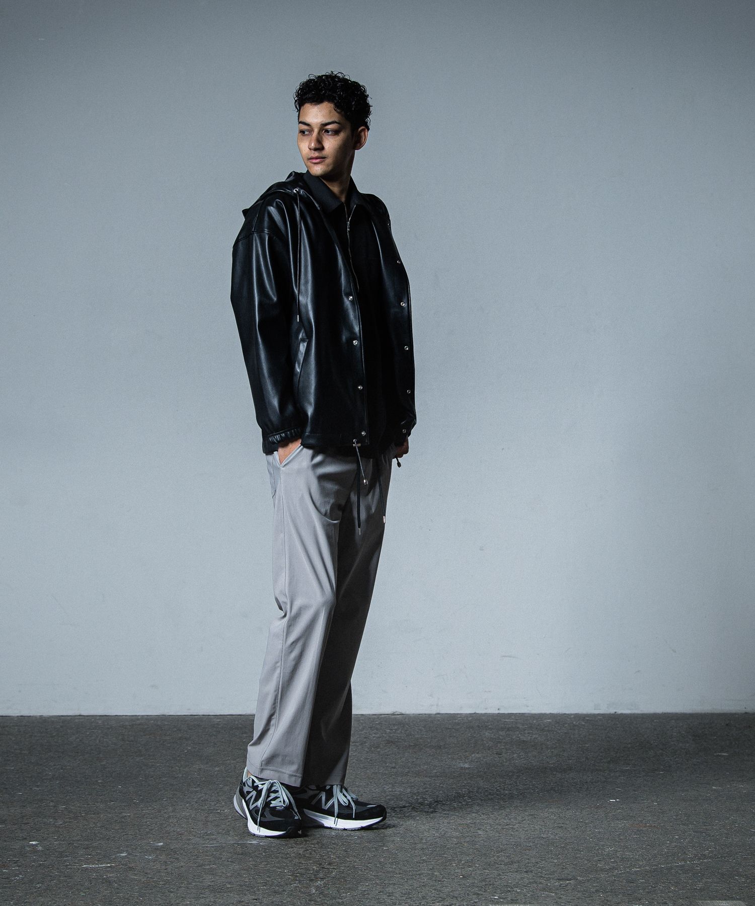 RESOUND CLOTHING - COACH HOODIE / RC33-JK-009 / レザーコーチ