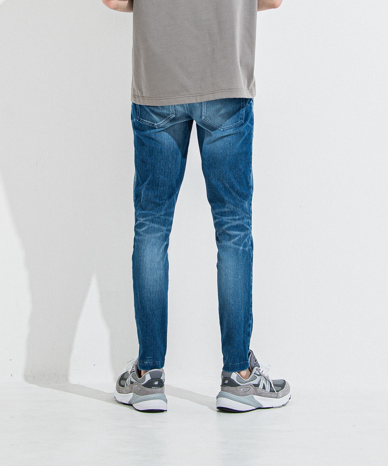DENIM JERSEY CHRIS EASY TUCK PT / RC36-ST-016TD / ライトオンスデニムジャージイージータックパンツ / ダークインディゴ