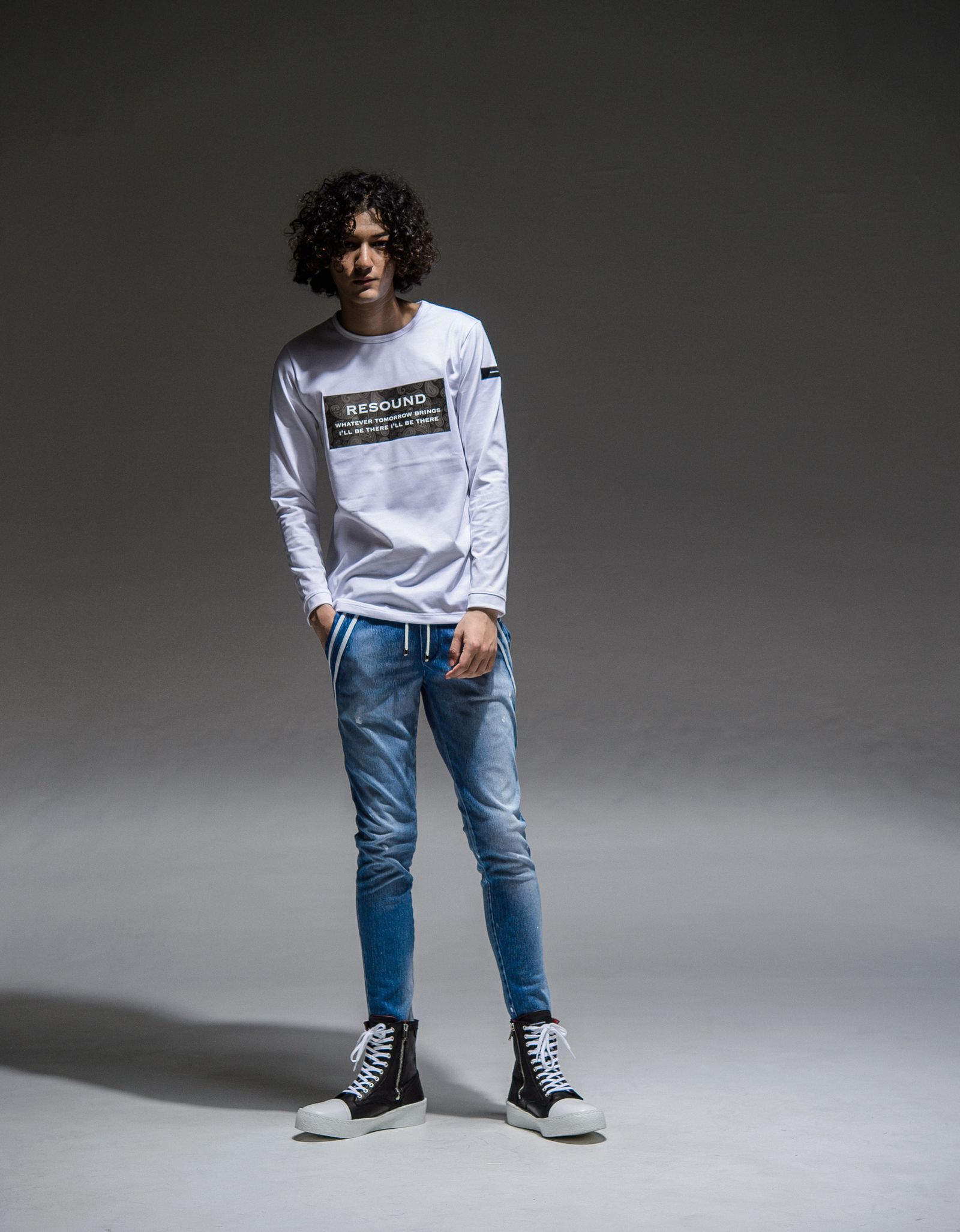 【※期間限定販売※】 BOXROGO JERSEY LONG TEE / RC21-T-002 / ロングスリーブTシャツ