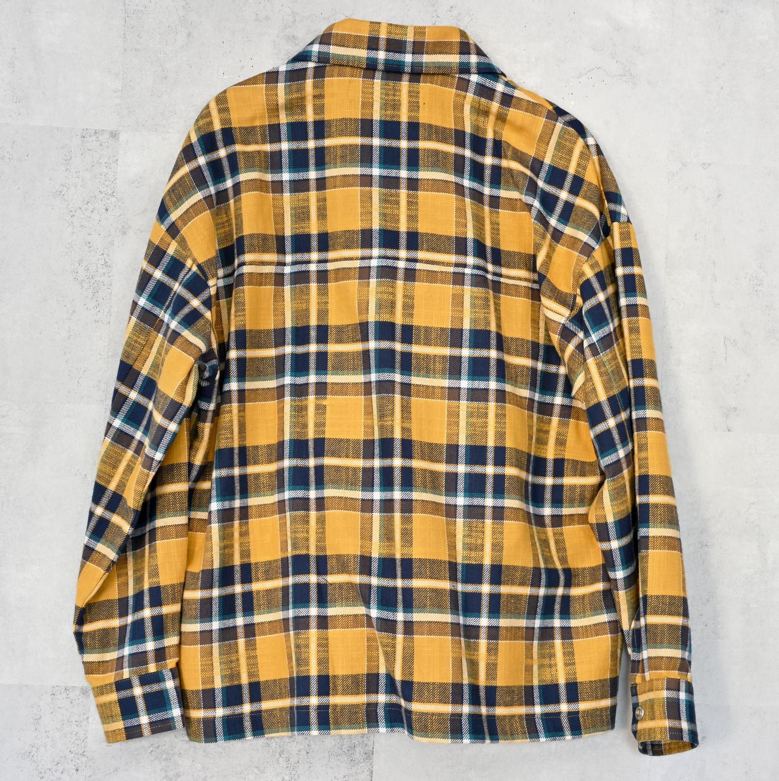 OLD SLABL CHECK JK / RC42-JK-005 / チェックCPOジャケット / イエロー (12月下旬入荷予定)
