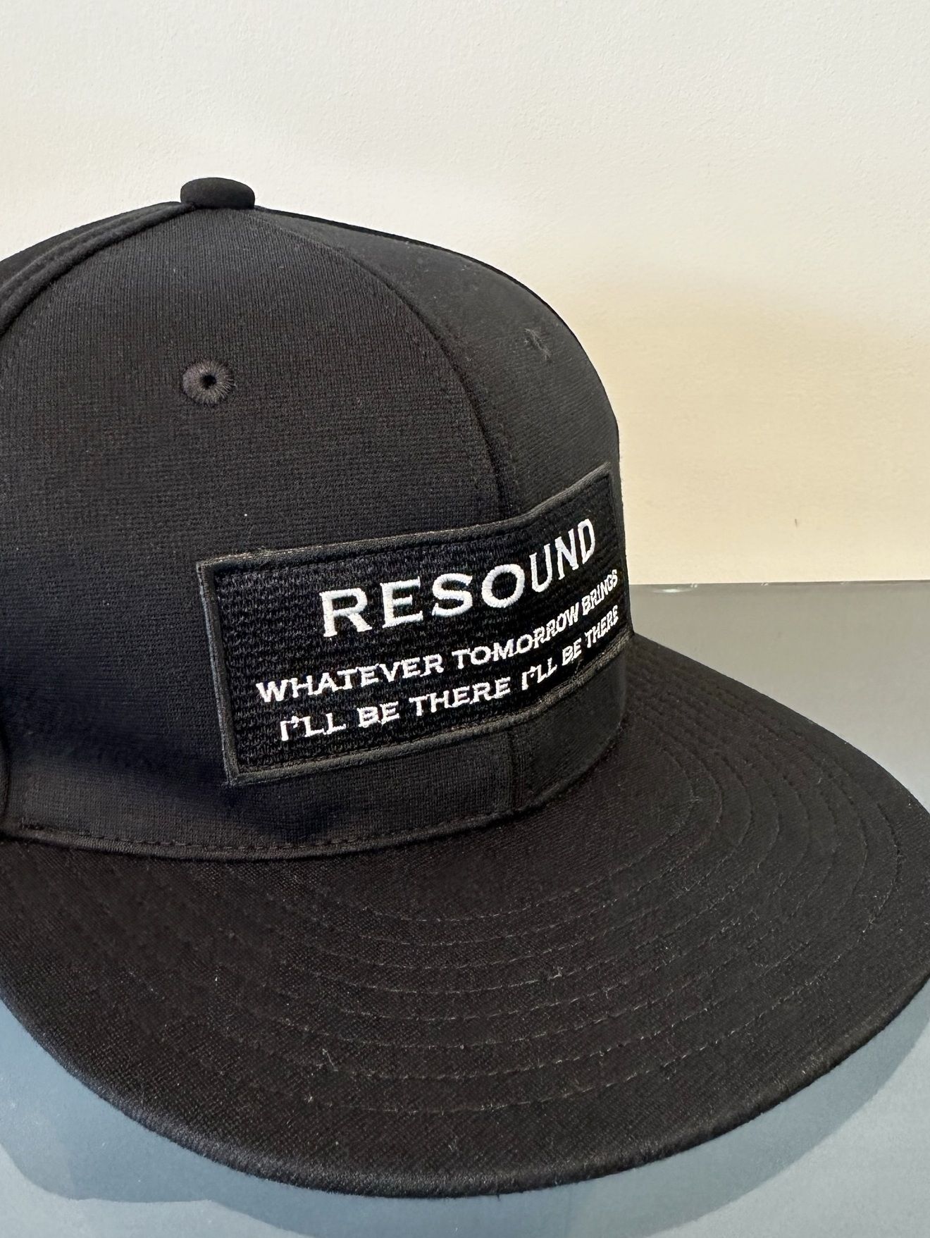 JERSEY BB CAP / RC27-CAP-001 / ジャージベースボールキャップ / ワッペンブラック