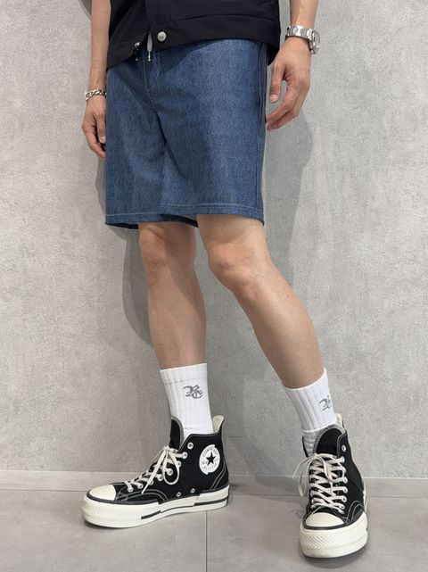 RUSH DENIM SHORTS / RC40-HP-003 / ラッシュガードデニムショーツ / ダークインディゴ