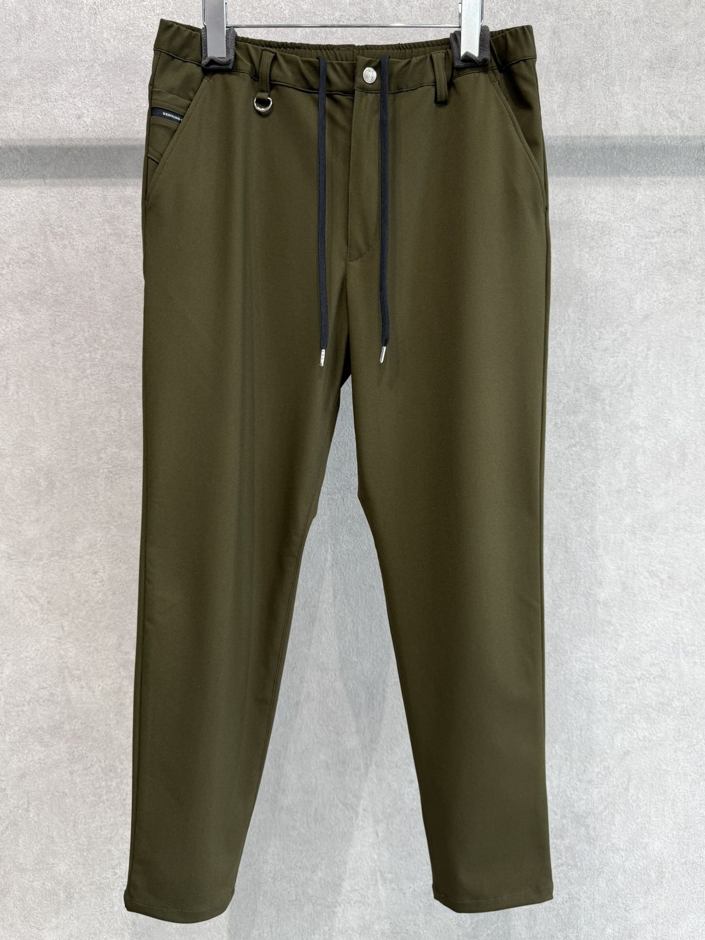 PAT WIDE EASY PANTS / RC37-ST-036BN / ワイドテーパードパンツ / オックス カーキ