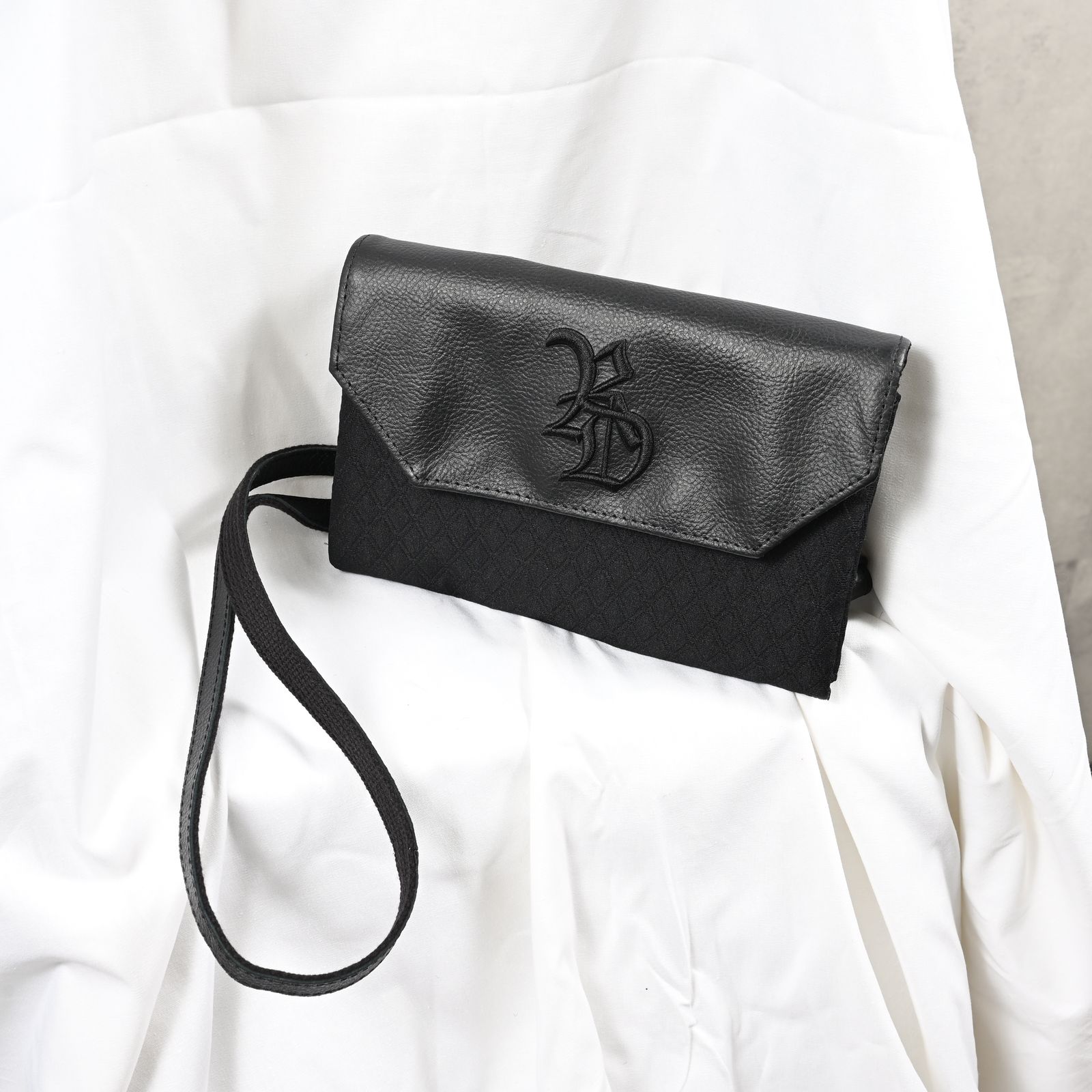 DECADE CLUTCH WALLET SHOULDER BAG / RC37-BAG-001RD / クラッチウォレットショルダーバッグ / ブラック (9月上旬入荷予定)