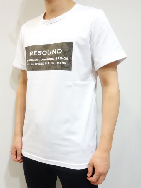 BANDANA BOX ROGO ROLL UP JERSEY TEE / RC19-T-007 / プリントTシャツ